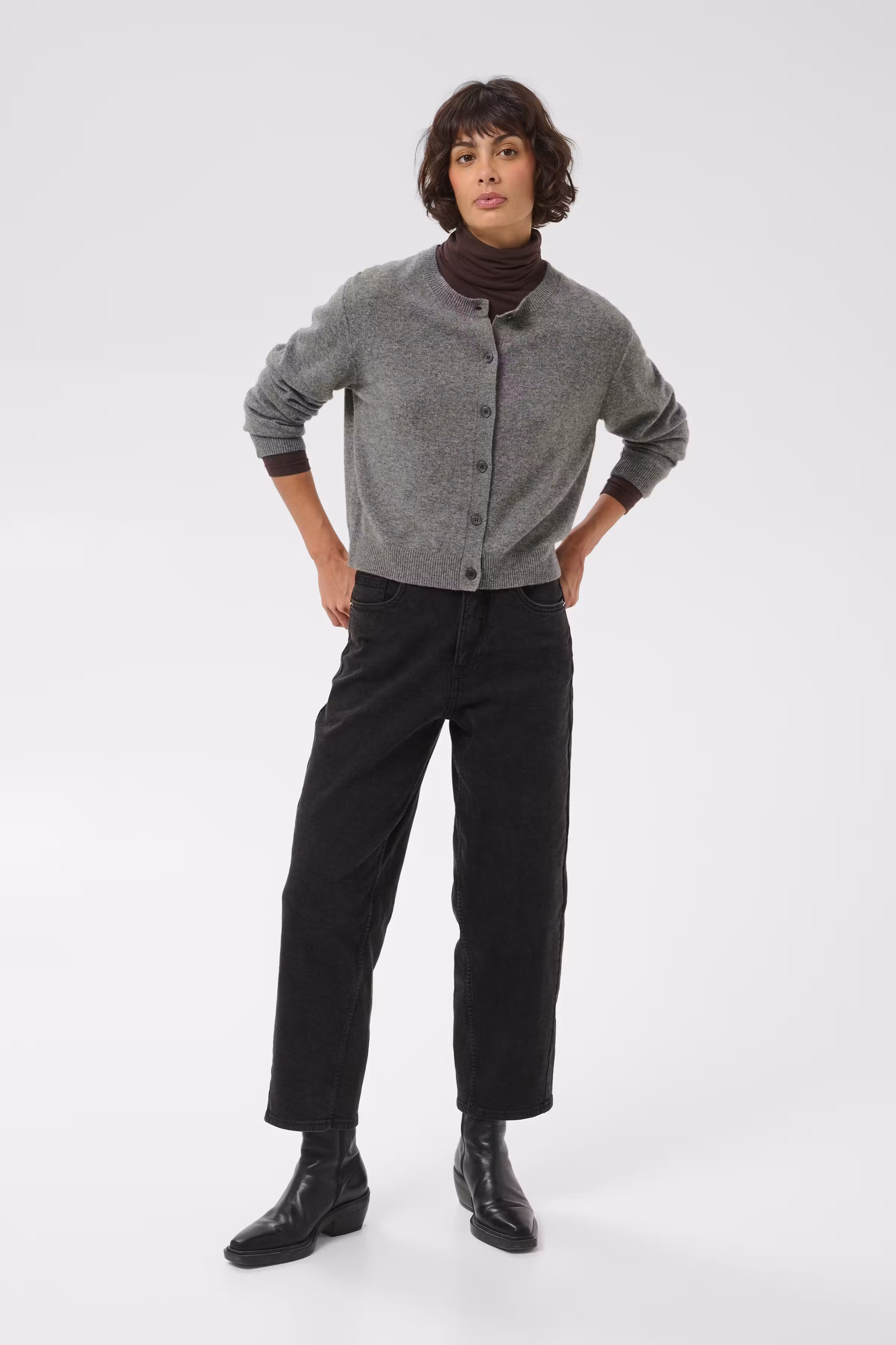 CarimiPW Cardigan LOOKBOOK FRONT 30310871-1802011