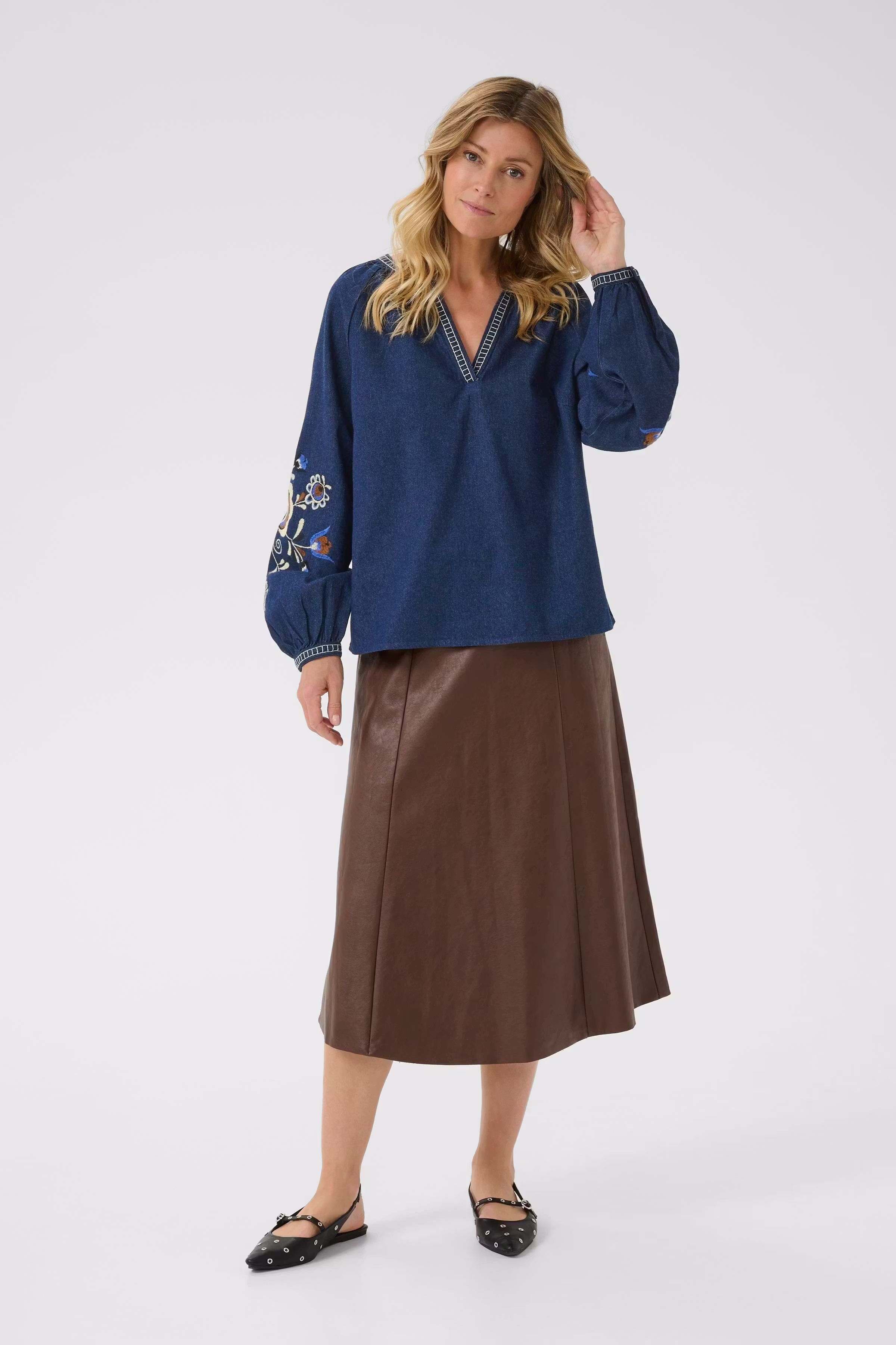 CRGro Bluse LOOKBOOK FRONT 10614179-108408