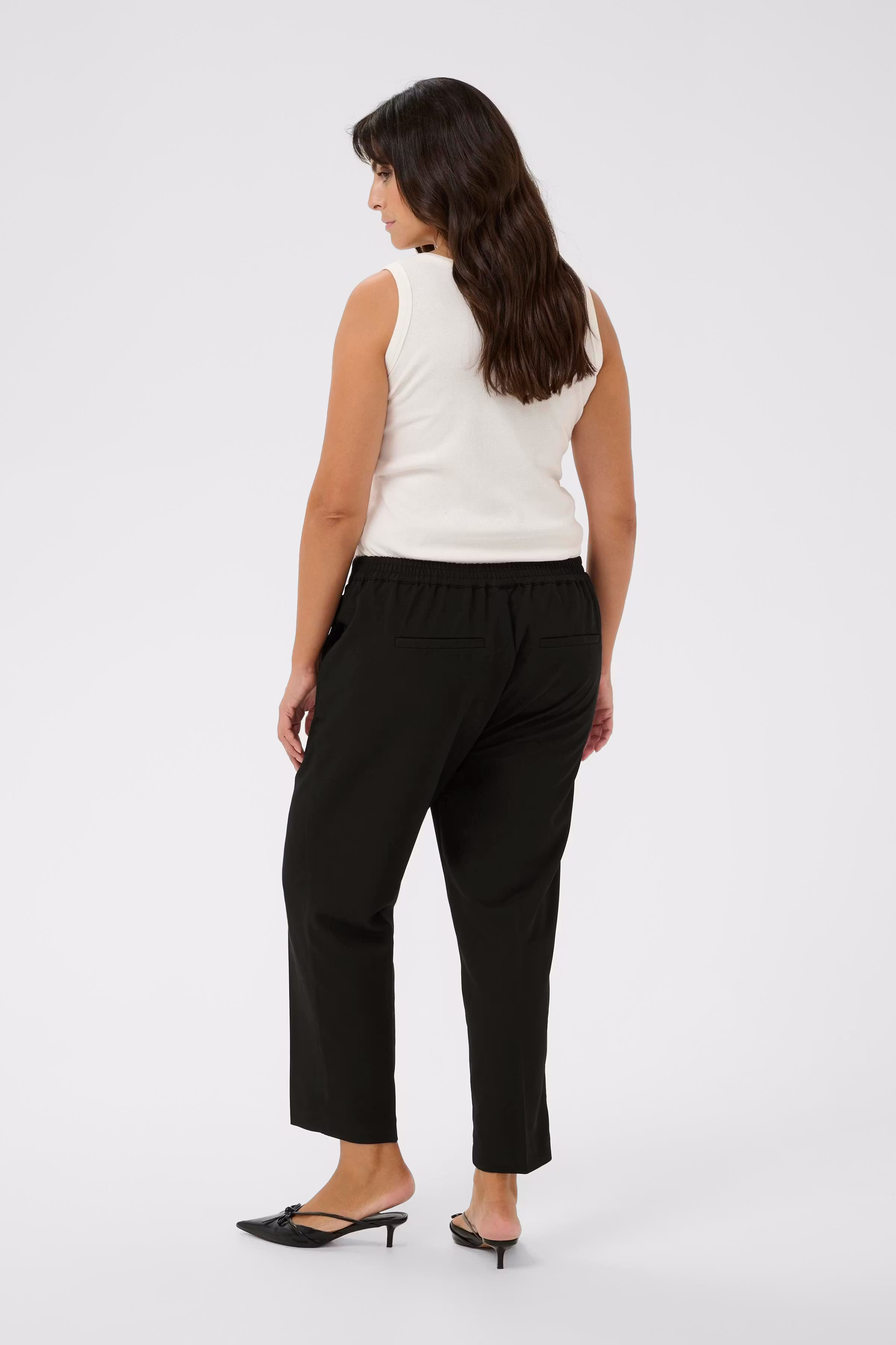 KCsakira Cropped Bukser LOOKBOOK BACK 10580650-100121