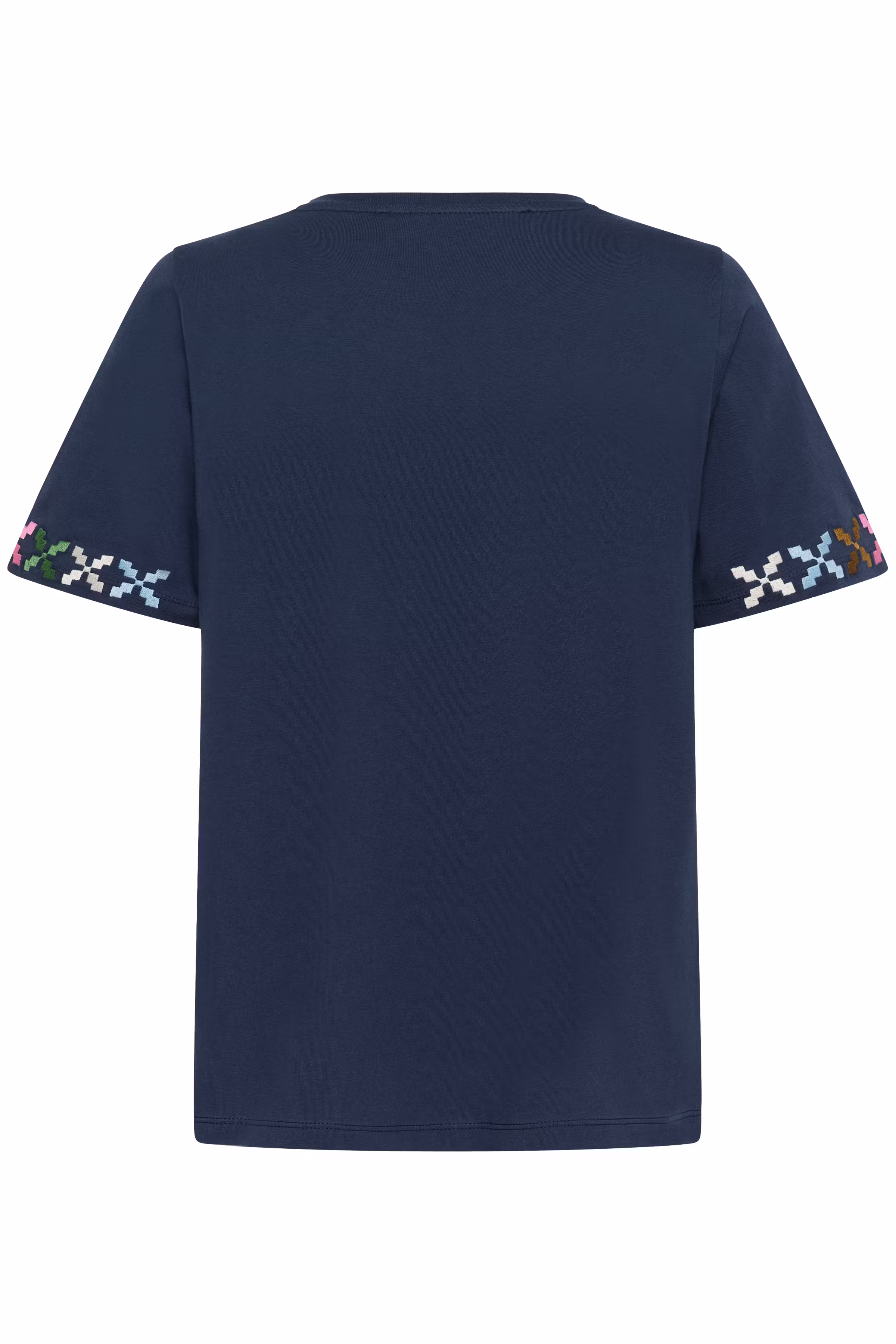 CUbama T-shirt met borduursel PACK BACK 50112733-194024