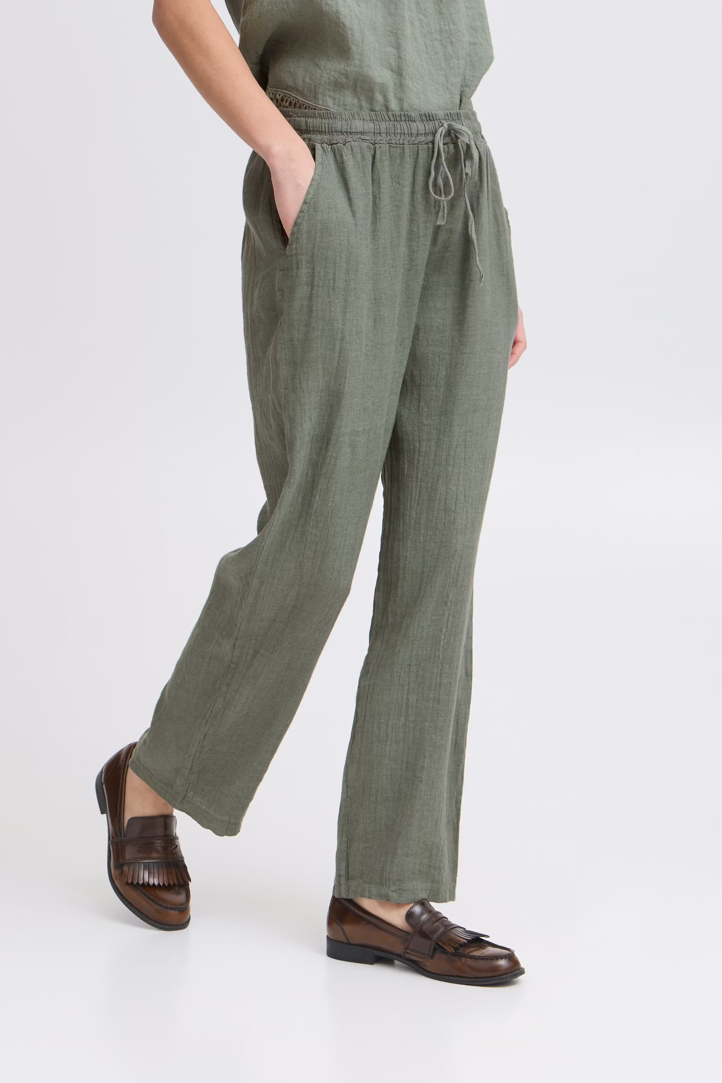 SBFONTANELLE Bukser LOOKBOOK FRONT 22100891-180515