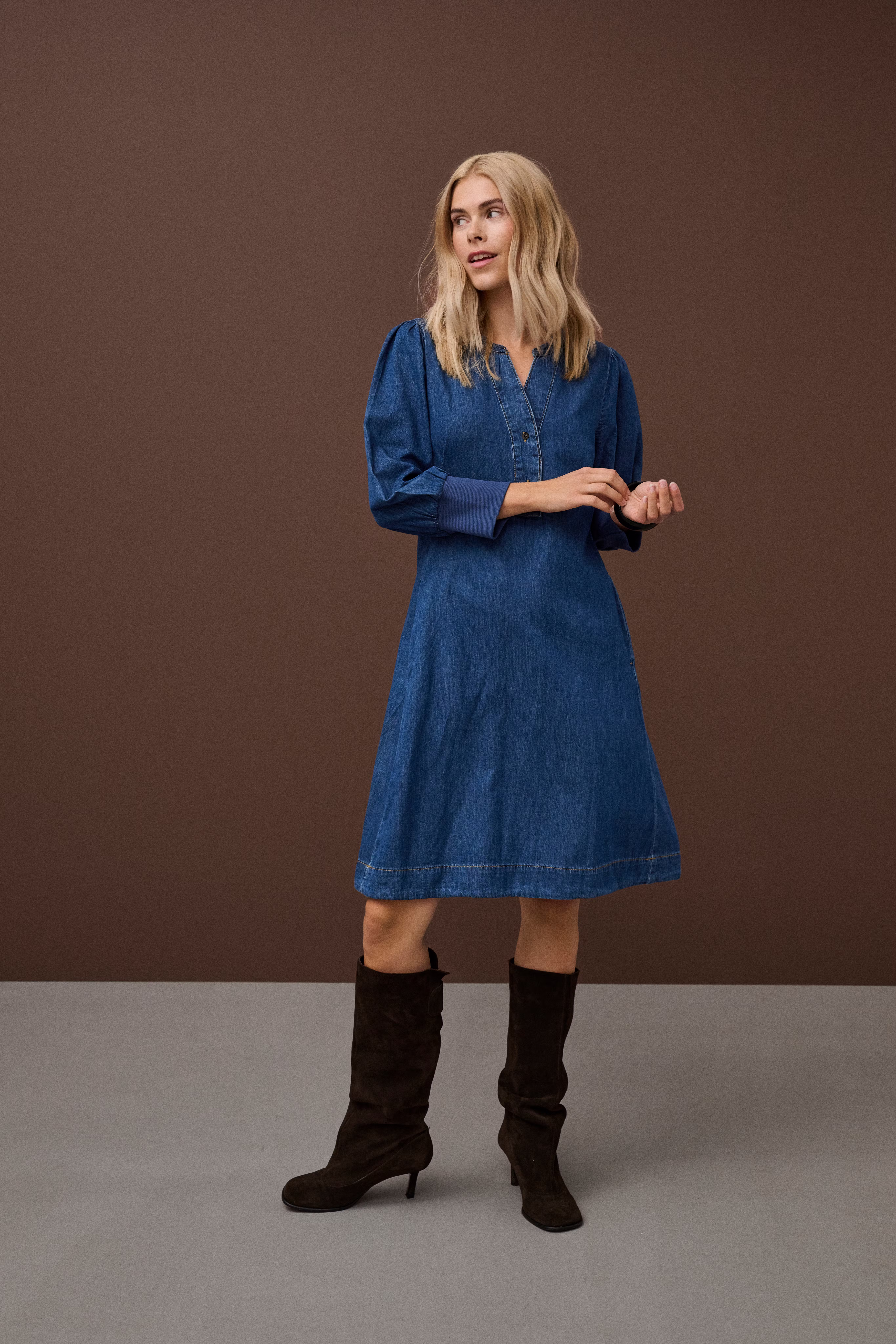 CUhilka Denimkleid LOCATION NONE 50112308-500029