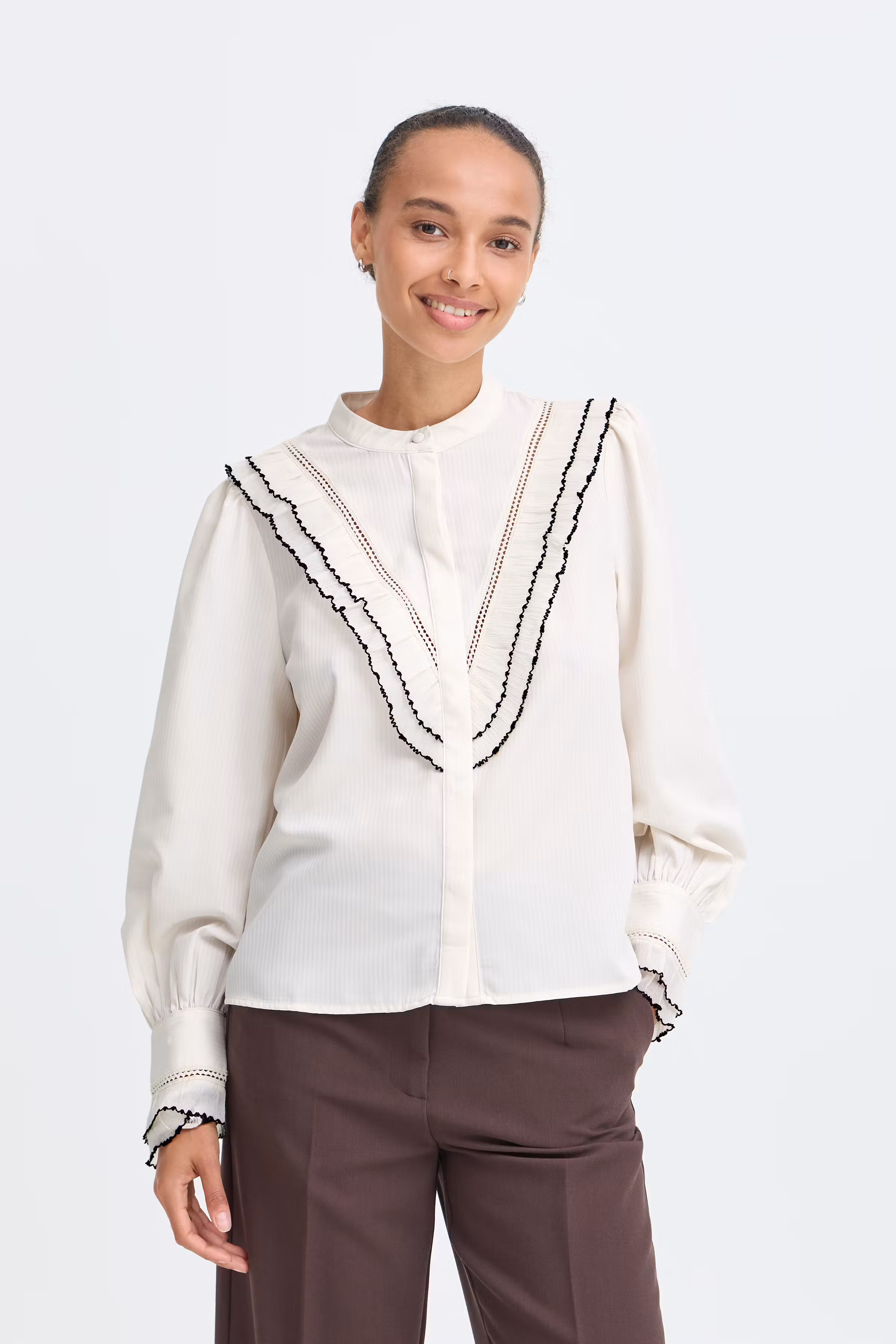 BYXHATILDE Bluse LOOKBOOK FRONT 20820368-114300