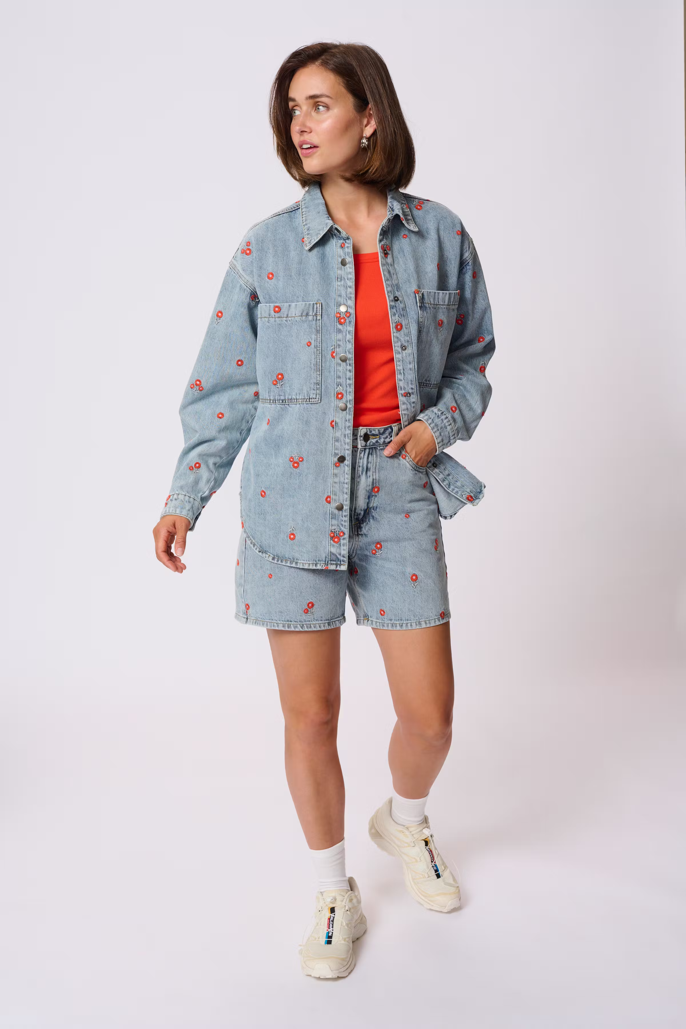 KAbabeth Denimjakke LOOKBOOK FRONT 10507500-107727