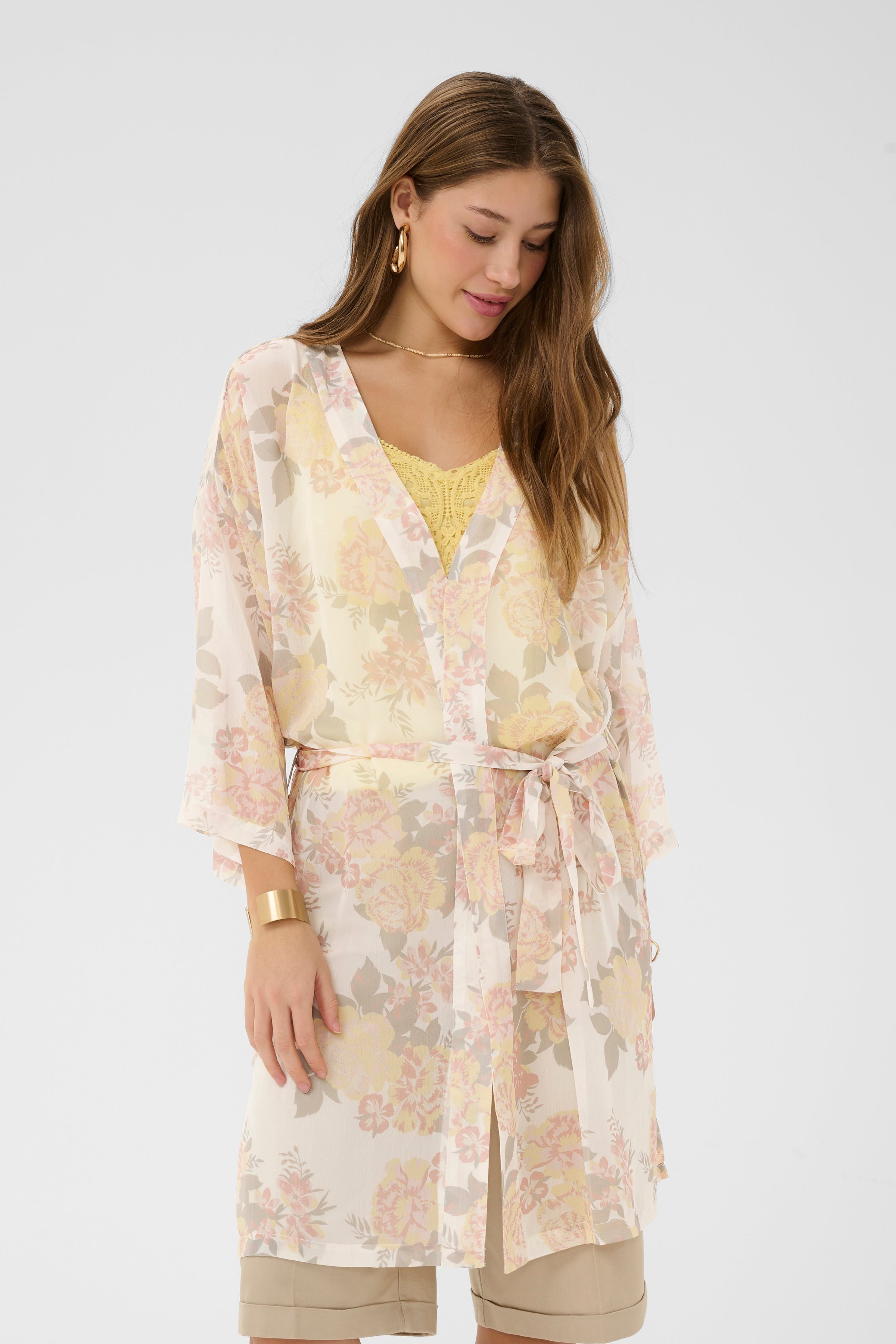 CRDanica Kimono Kort LOOKBOOK FRONT 10615107-109352