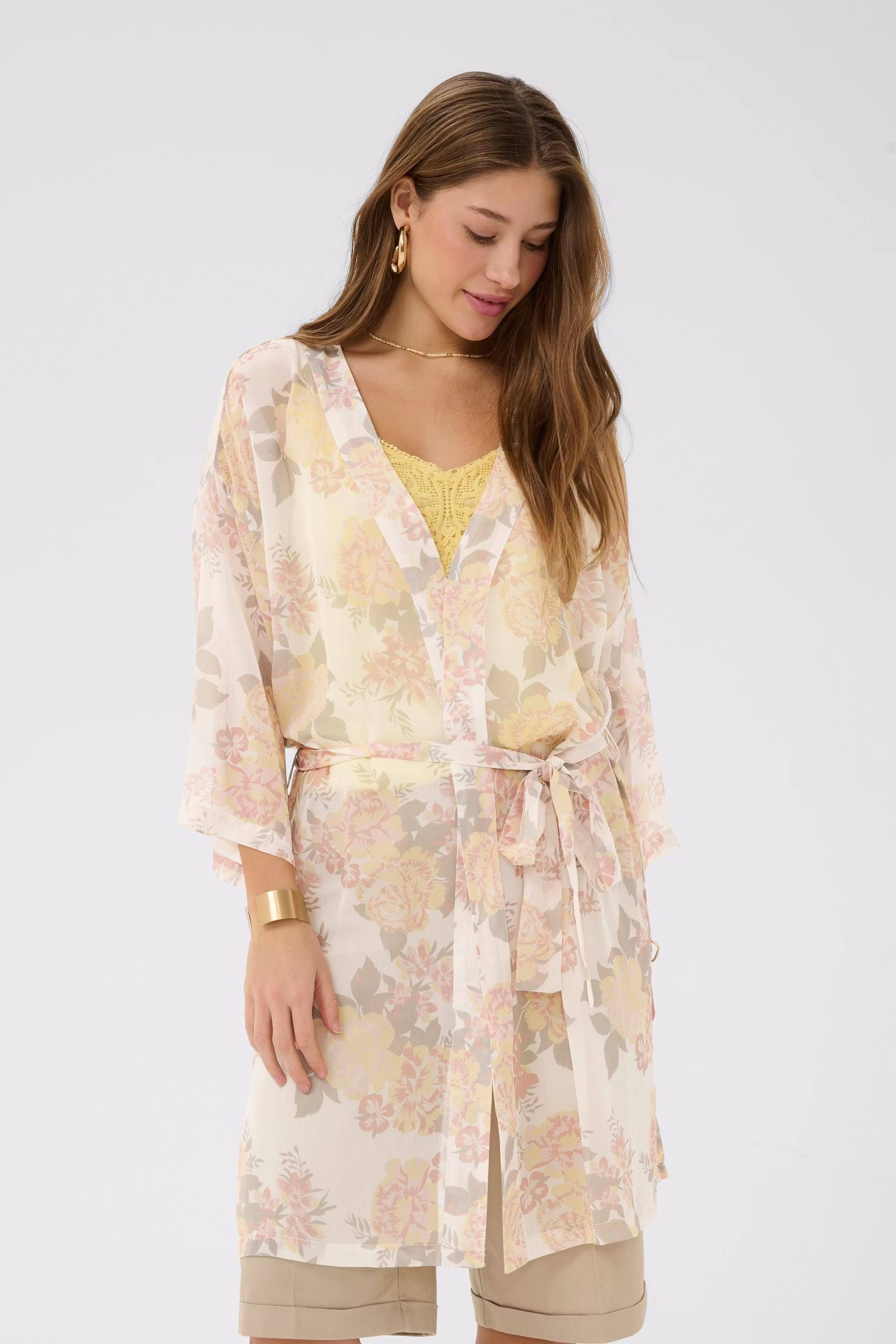 CRDanica Kimono kurz LOOKBOOK FRONT 10615107-109352