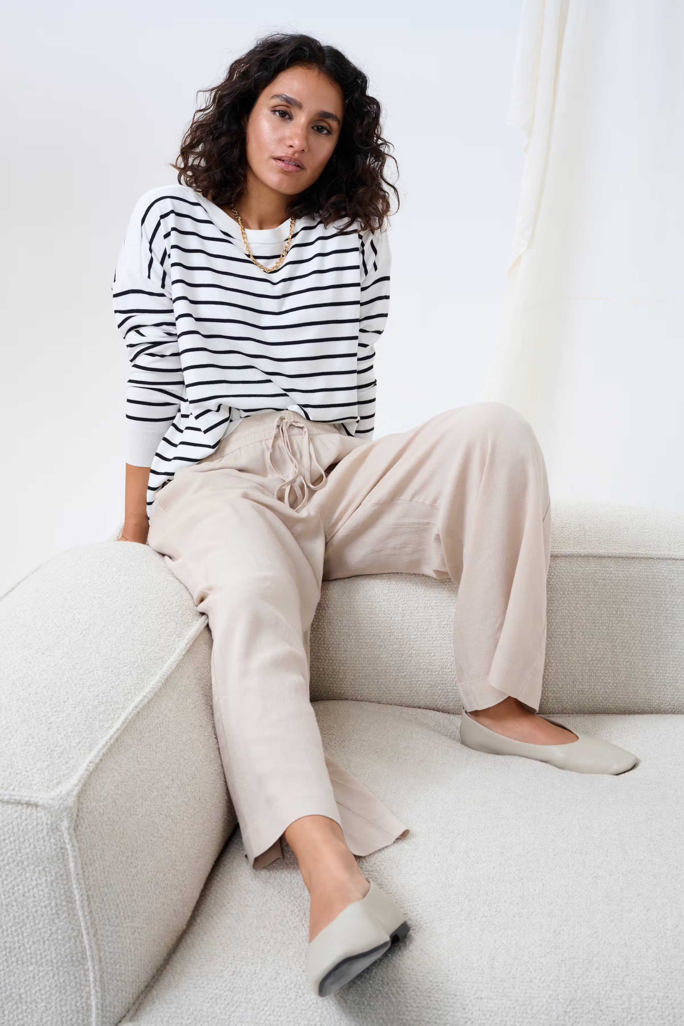 KAmilia Linen Trousers LOCATION NONE 10509666-151305