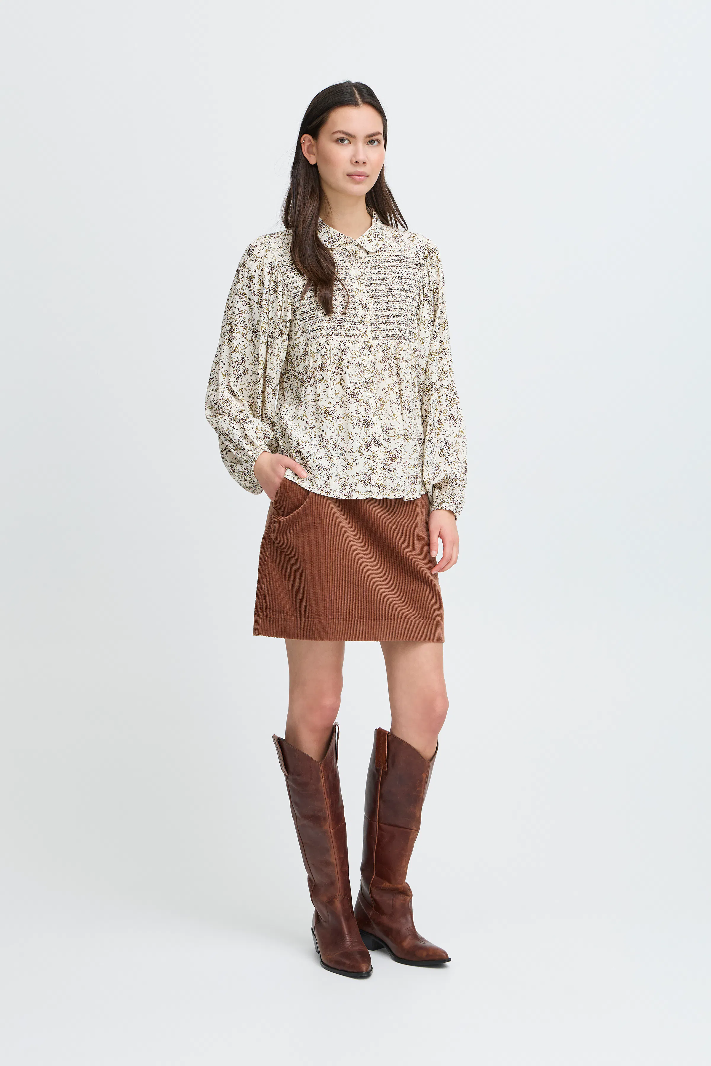 IRMABELLE Overhemd LOOKBOOK FRONT 20124009-900000018