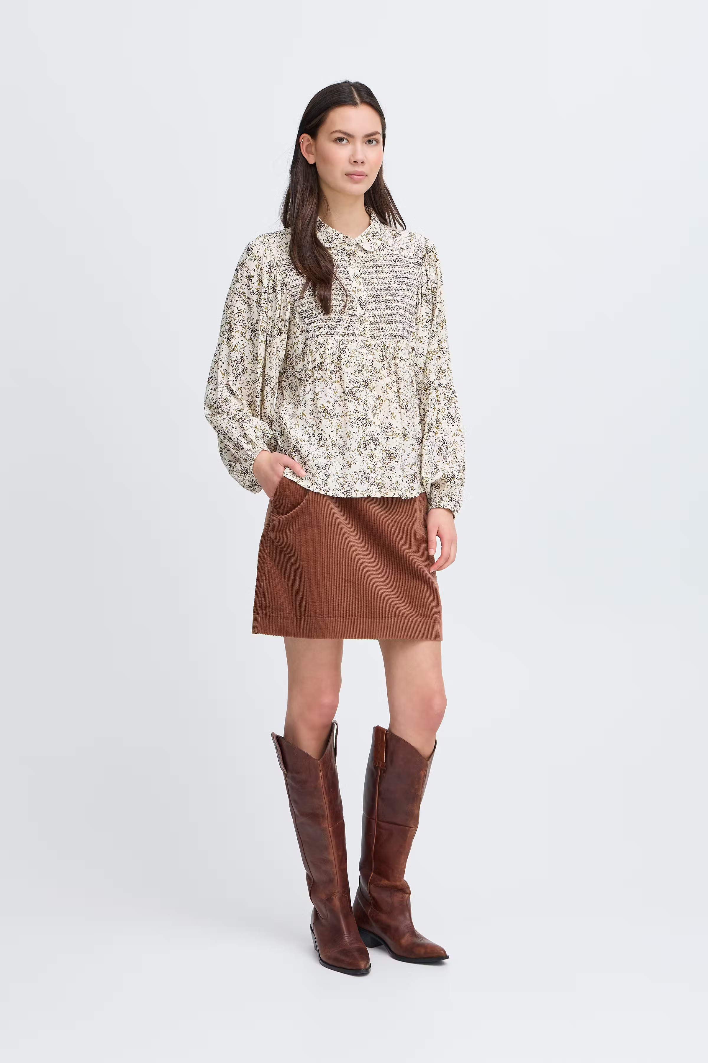 IRMABELLE Overhemd LOOKBOOK FRONT 20124009-900000018