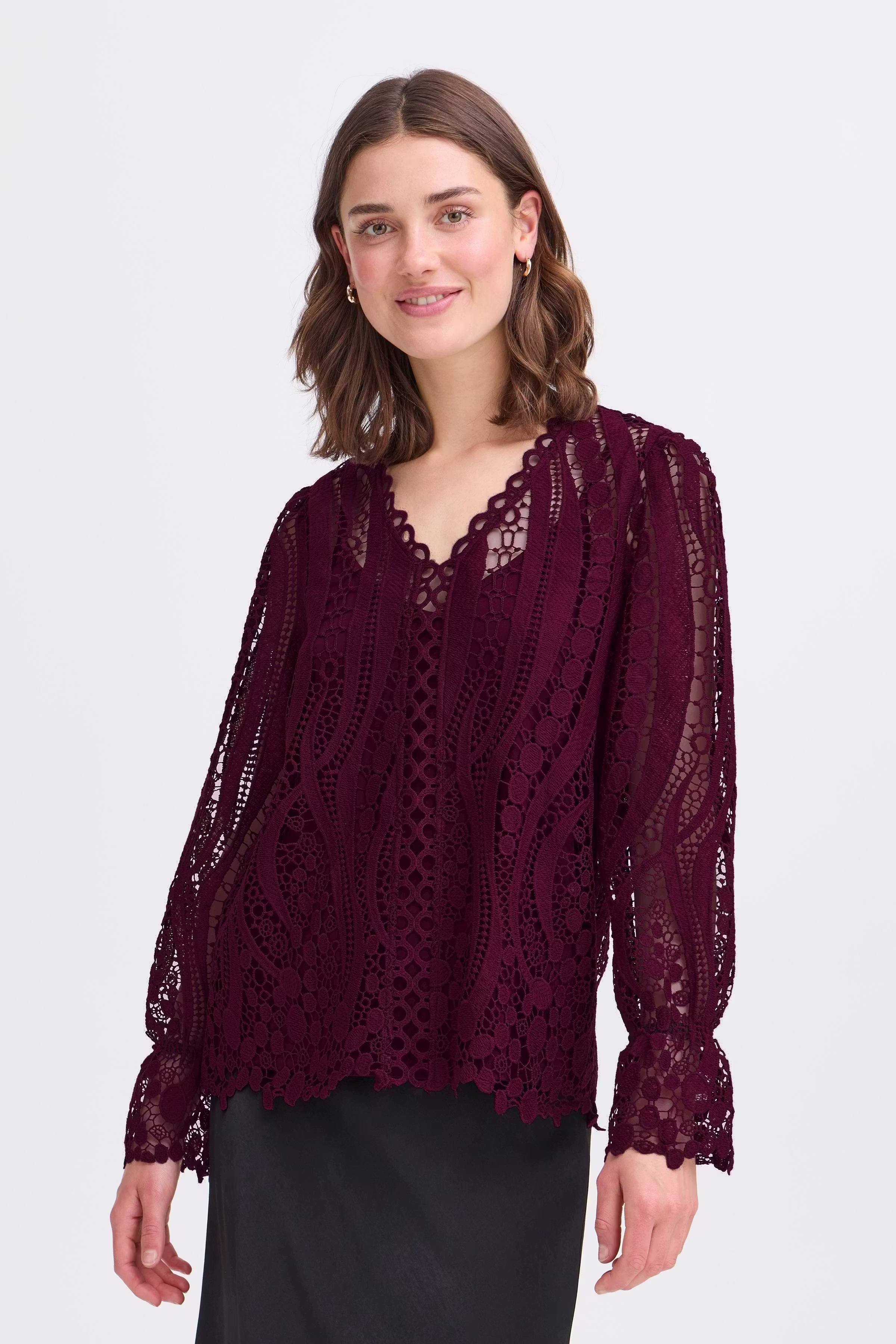 FRBELLE Bluse LOOKBOOK FRONT 20617058-191619