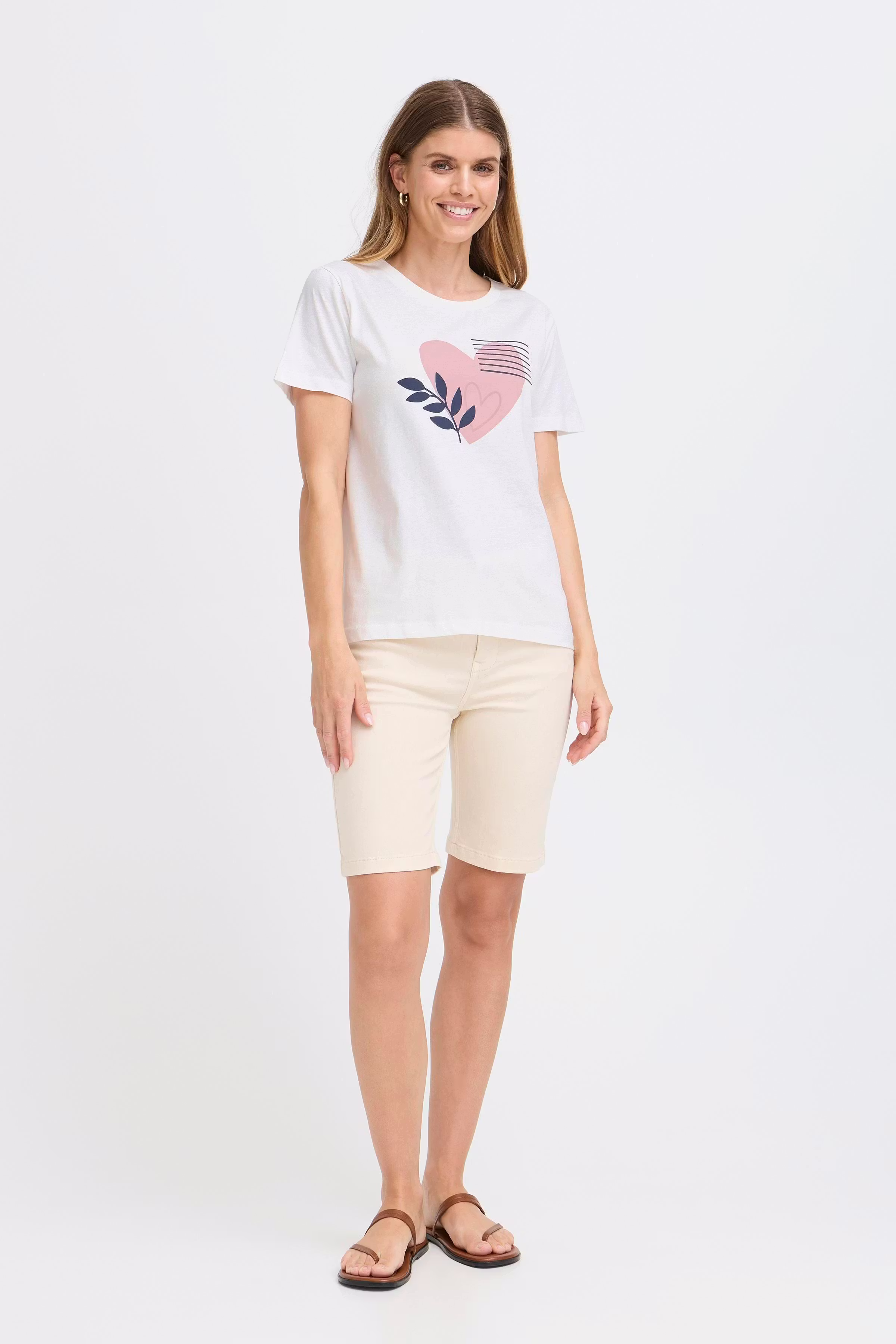 FRJENO T-shirt LOOKBOOK FRONT 20616318-205589