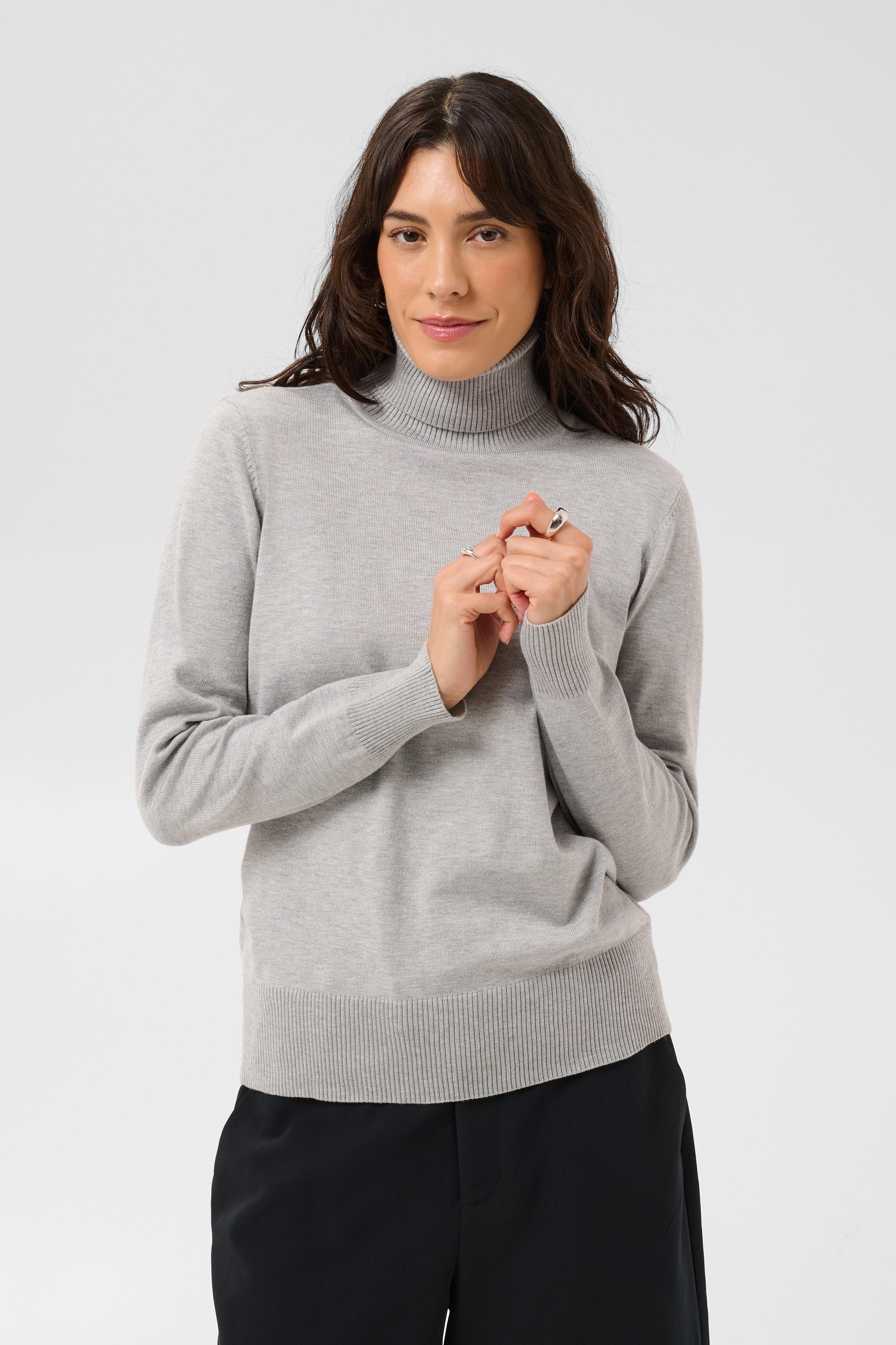 MilaSZ Rollneck Pullover LOOKBOOK FRONT 30500018-1541011
