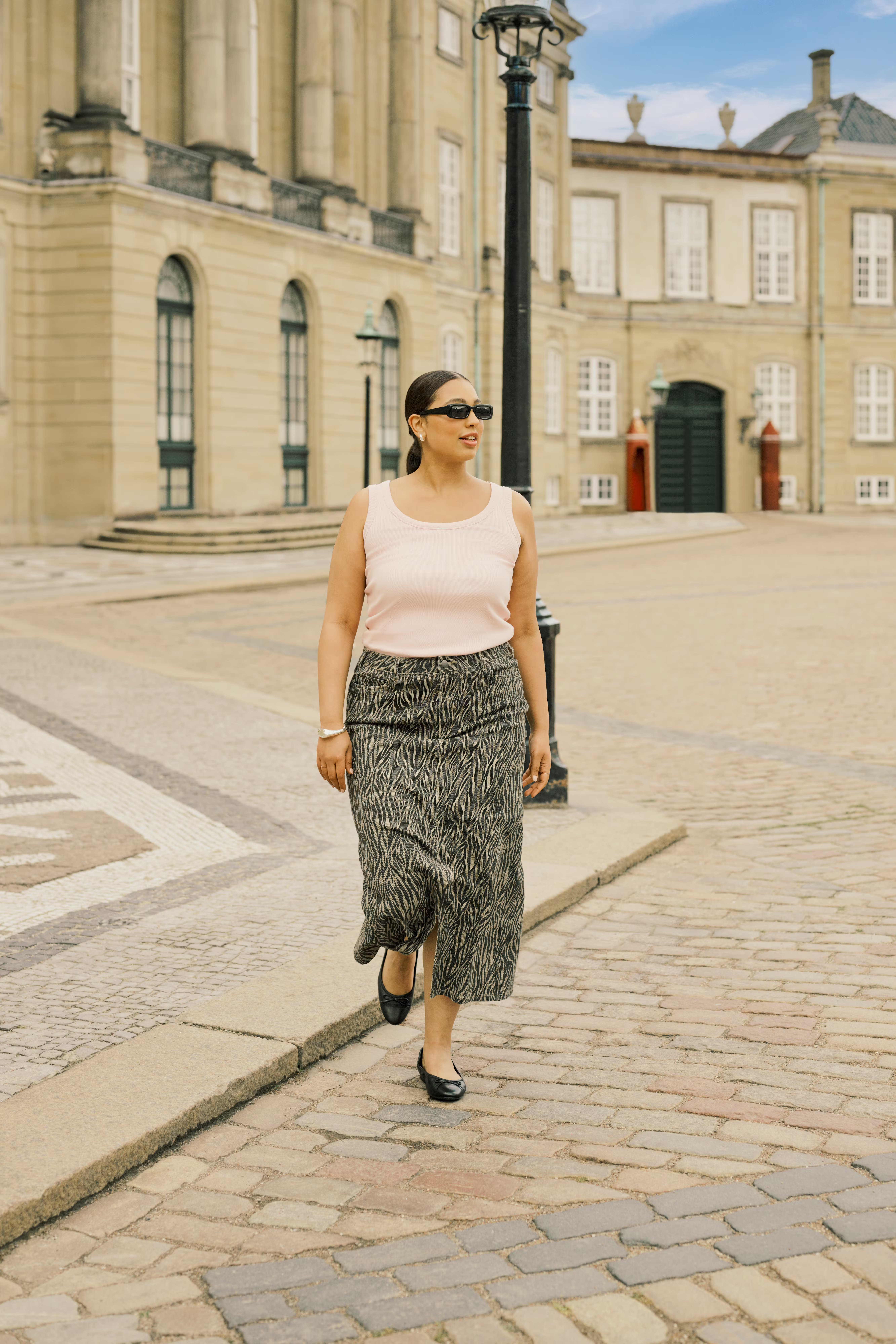 KCleonoma Denim Skirt LOCATION NONE 10583408-107719