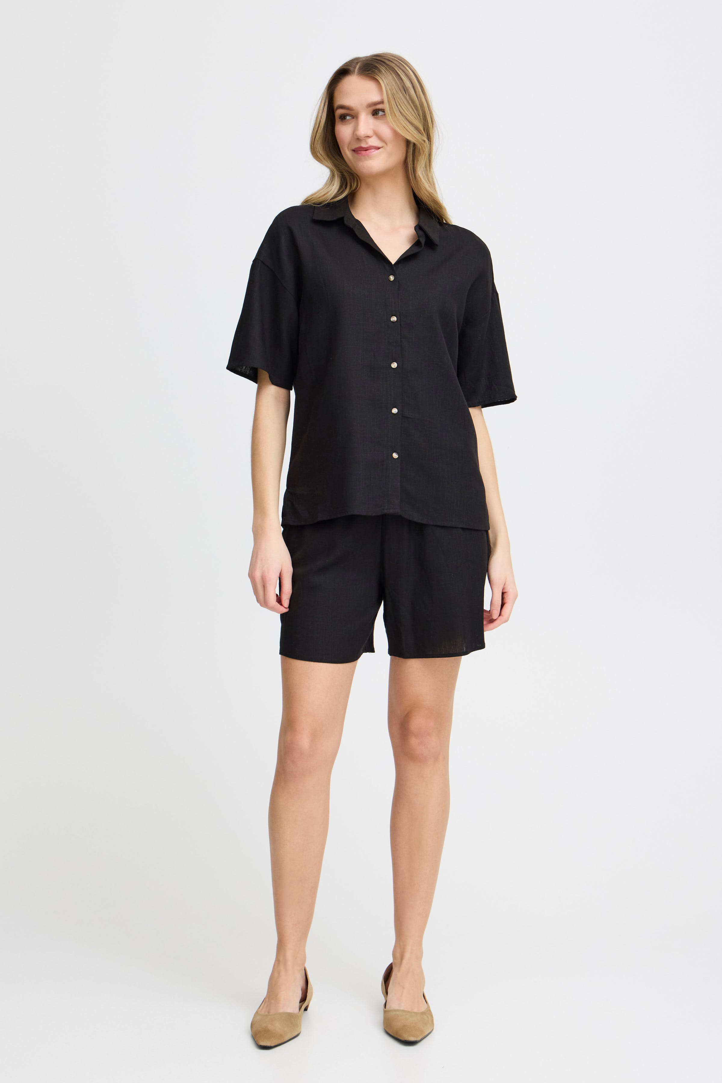 FRJUNA Overhemd LOOKBOOK FRONT 20614100-200113