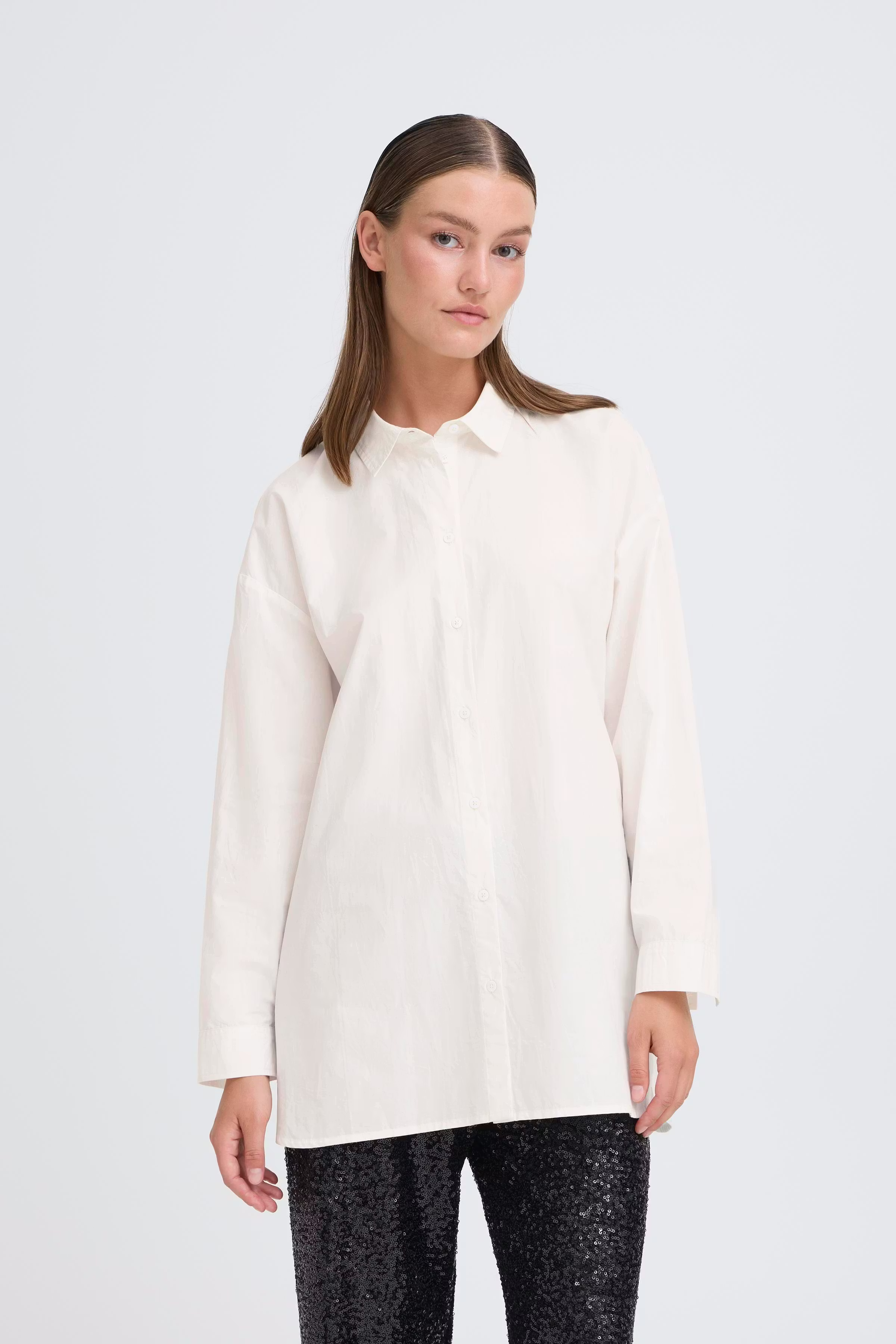 IHFUNILA Skjorte LOOKBOOK FRONT 20124705-114201