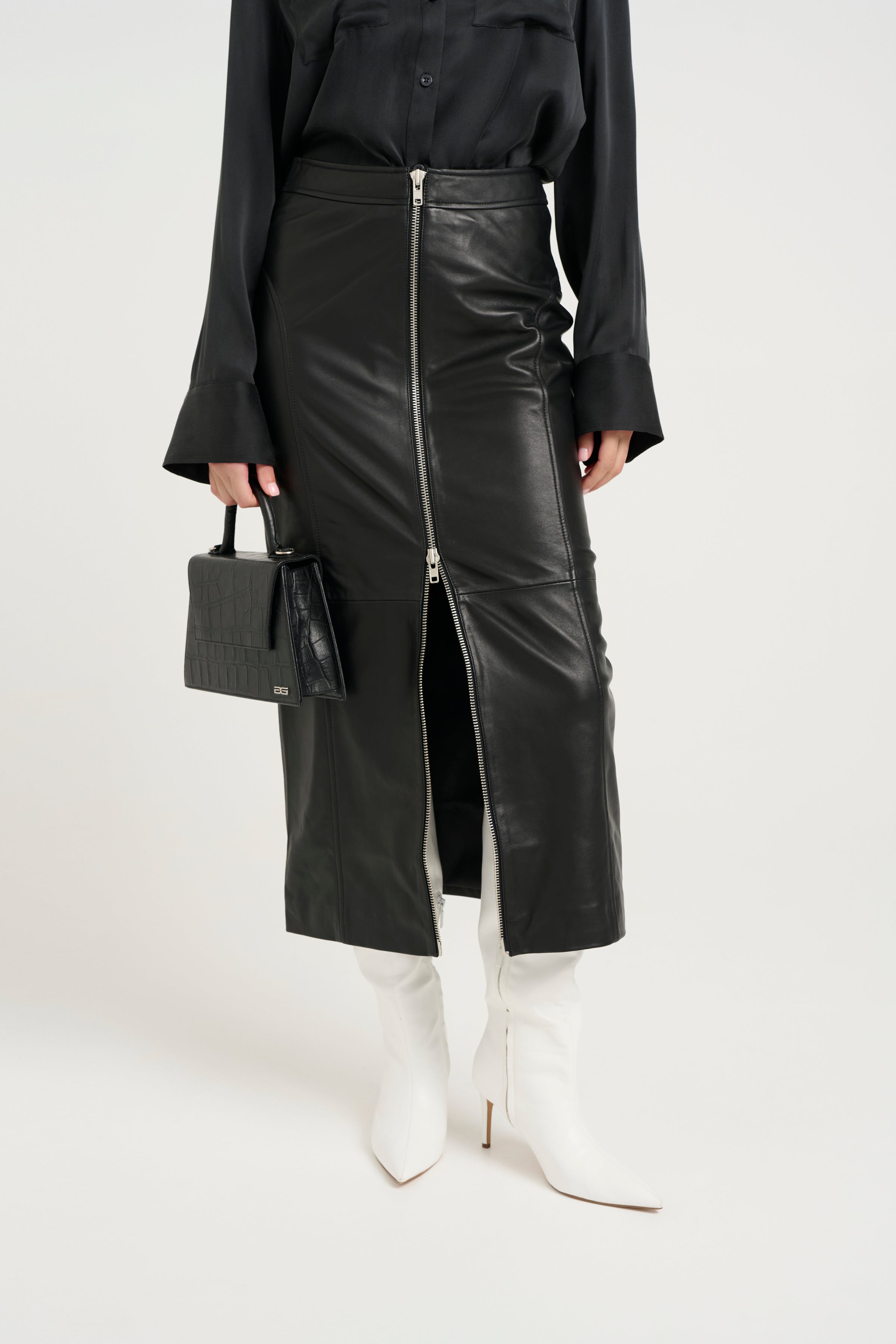 KhalieGZ Lederrock LOOKBOOK FRONT 10909782-100017