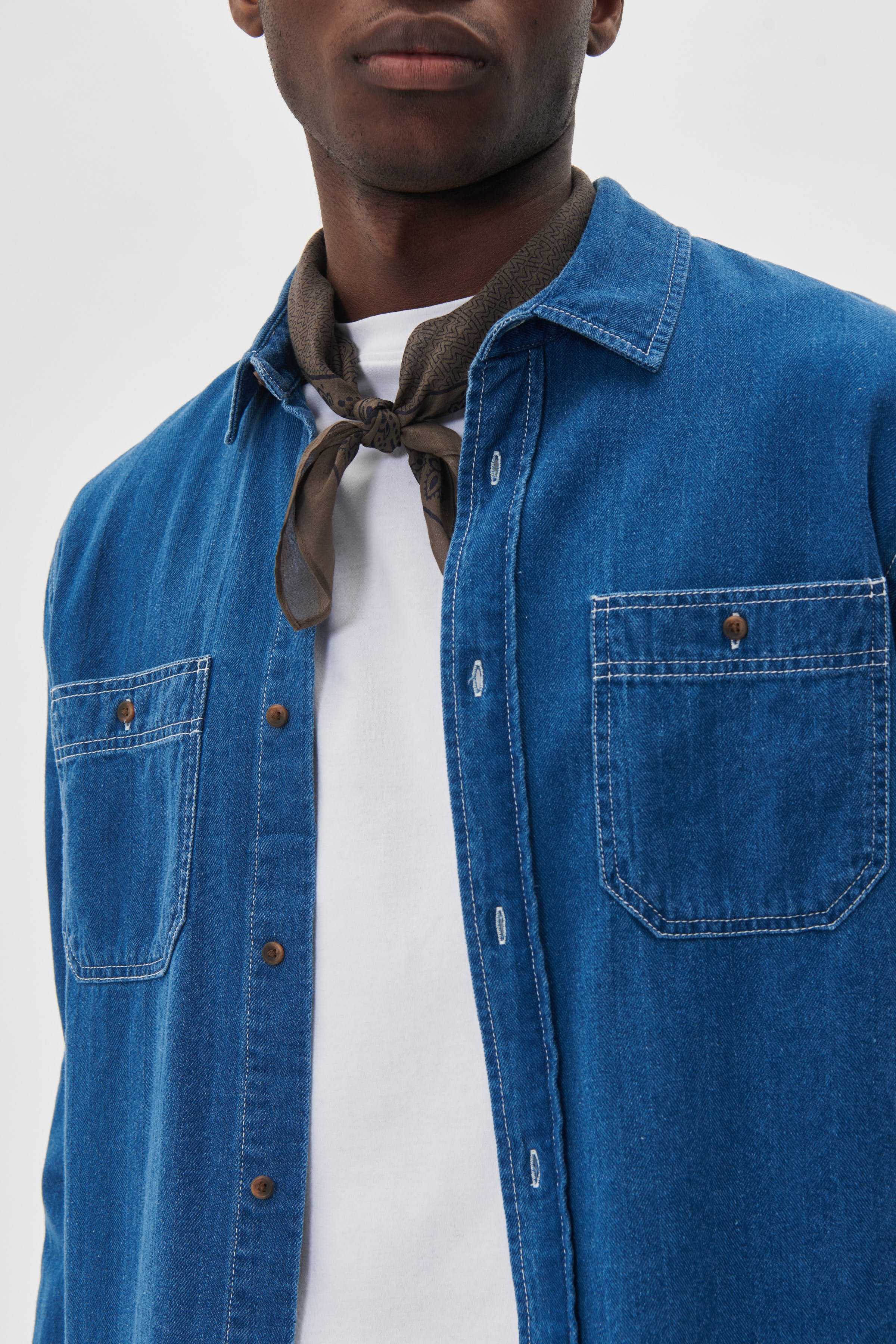 MAstroly Heritage Denim Shirt LOOKBOOK DETAIL 30207532-300280