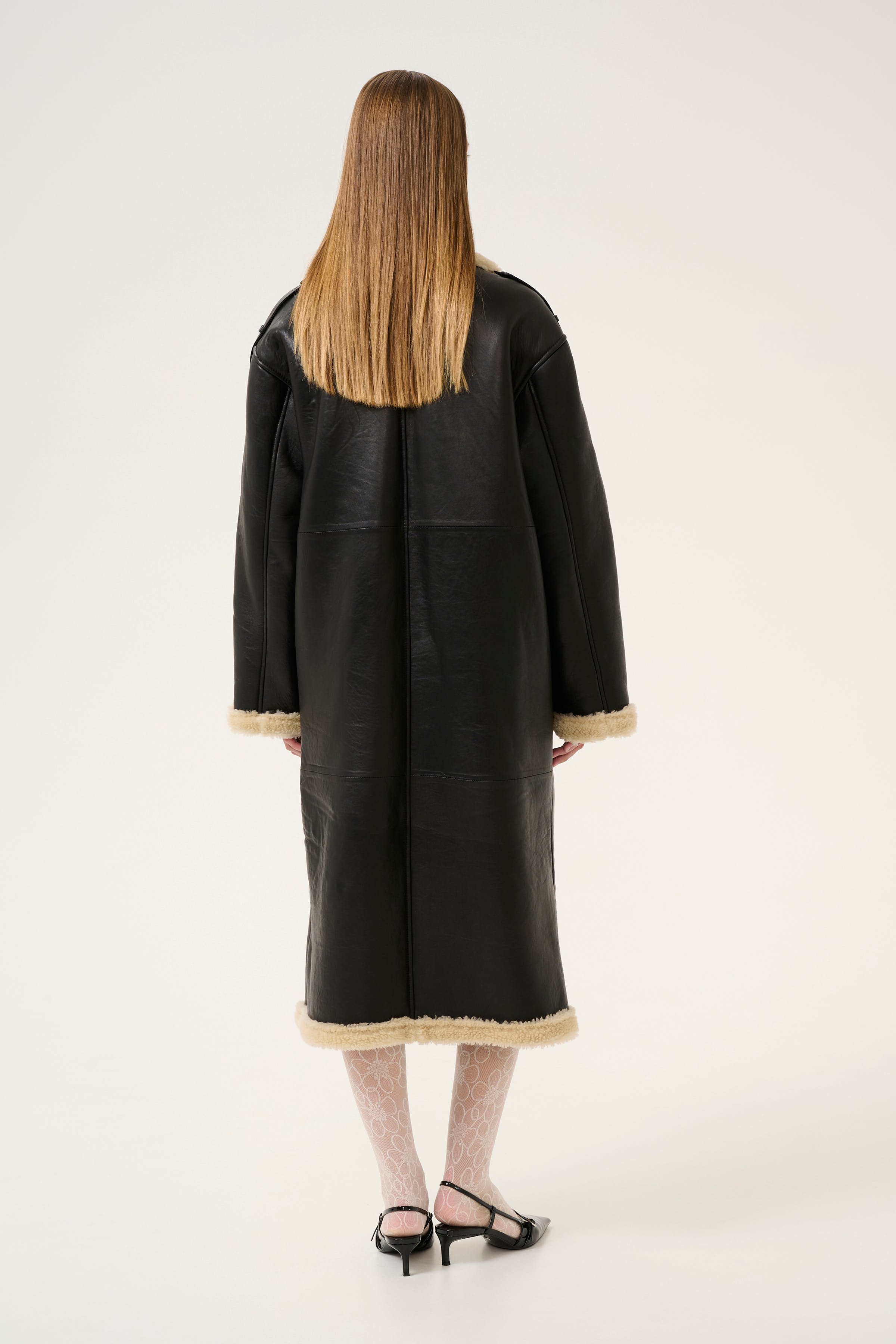 KBKleo Læderfrakke LOOKBOOK BACK 10105273-194008