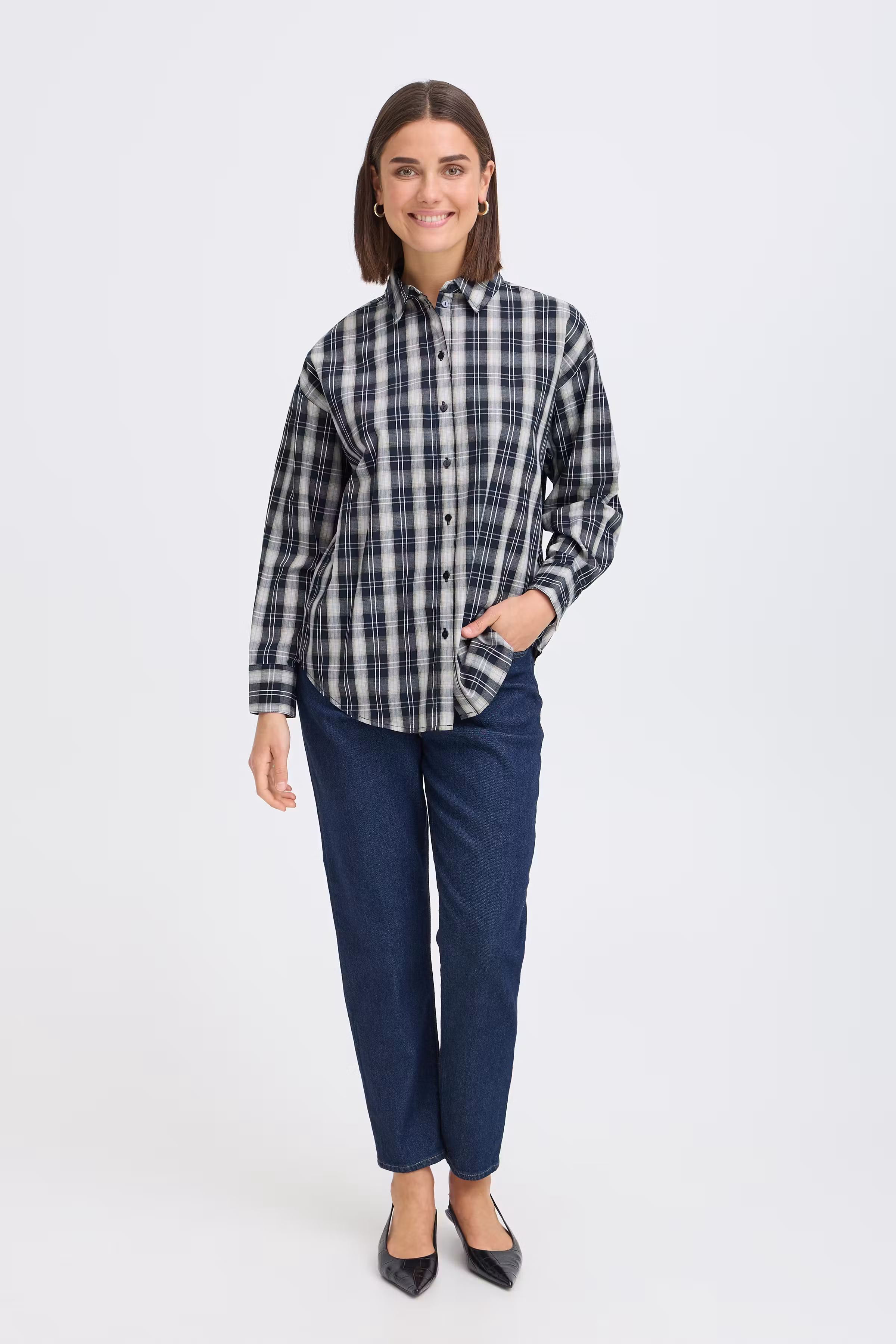 FRELARAS Bluse LOOKBOOK FRONT 20618441-900016851