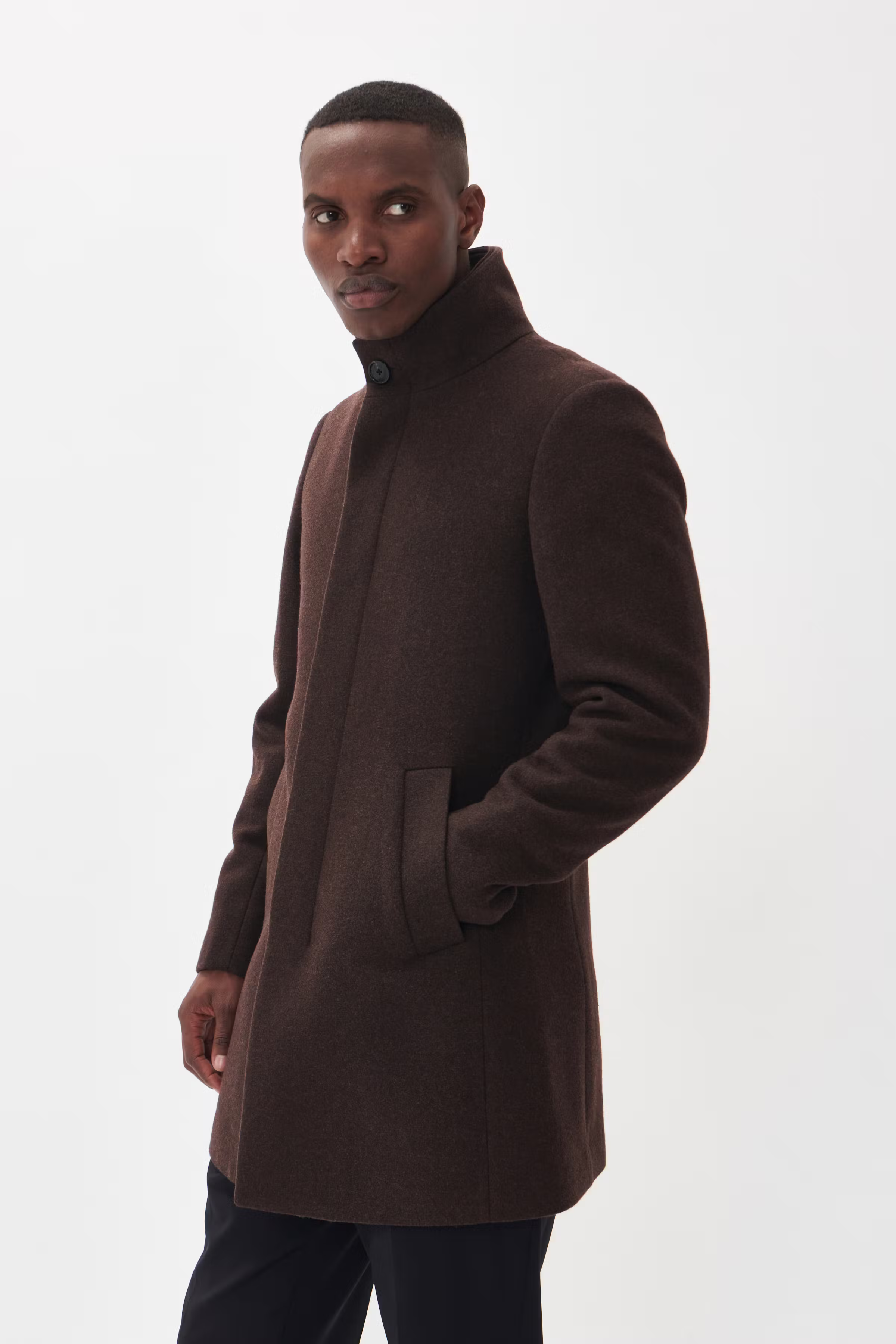 Harvey Wool Coat LOOKBOOK FRONT 30203845-191103