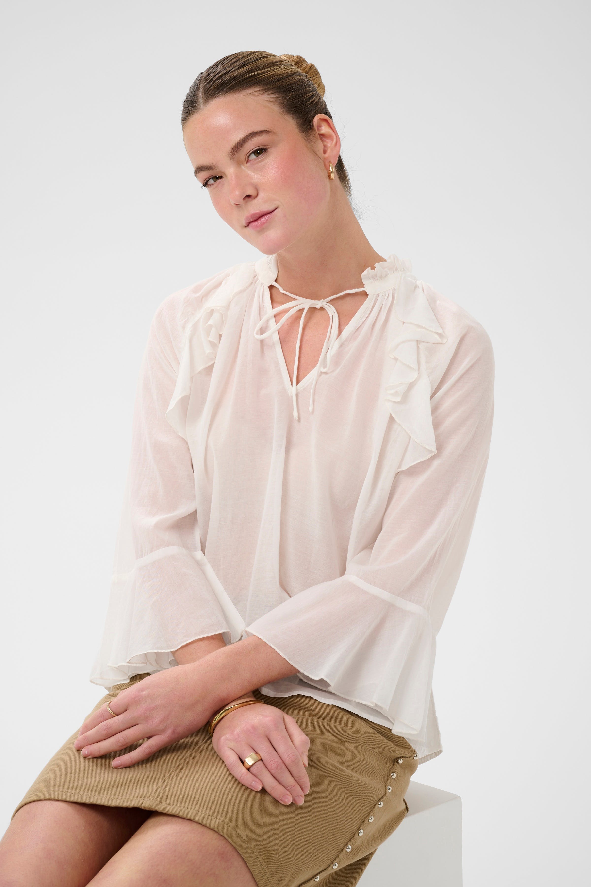 KAflora Bluse LOOKBOOK DETAIL 10511480-110602