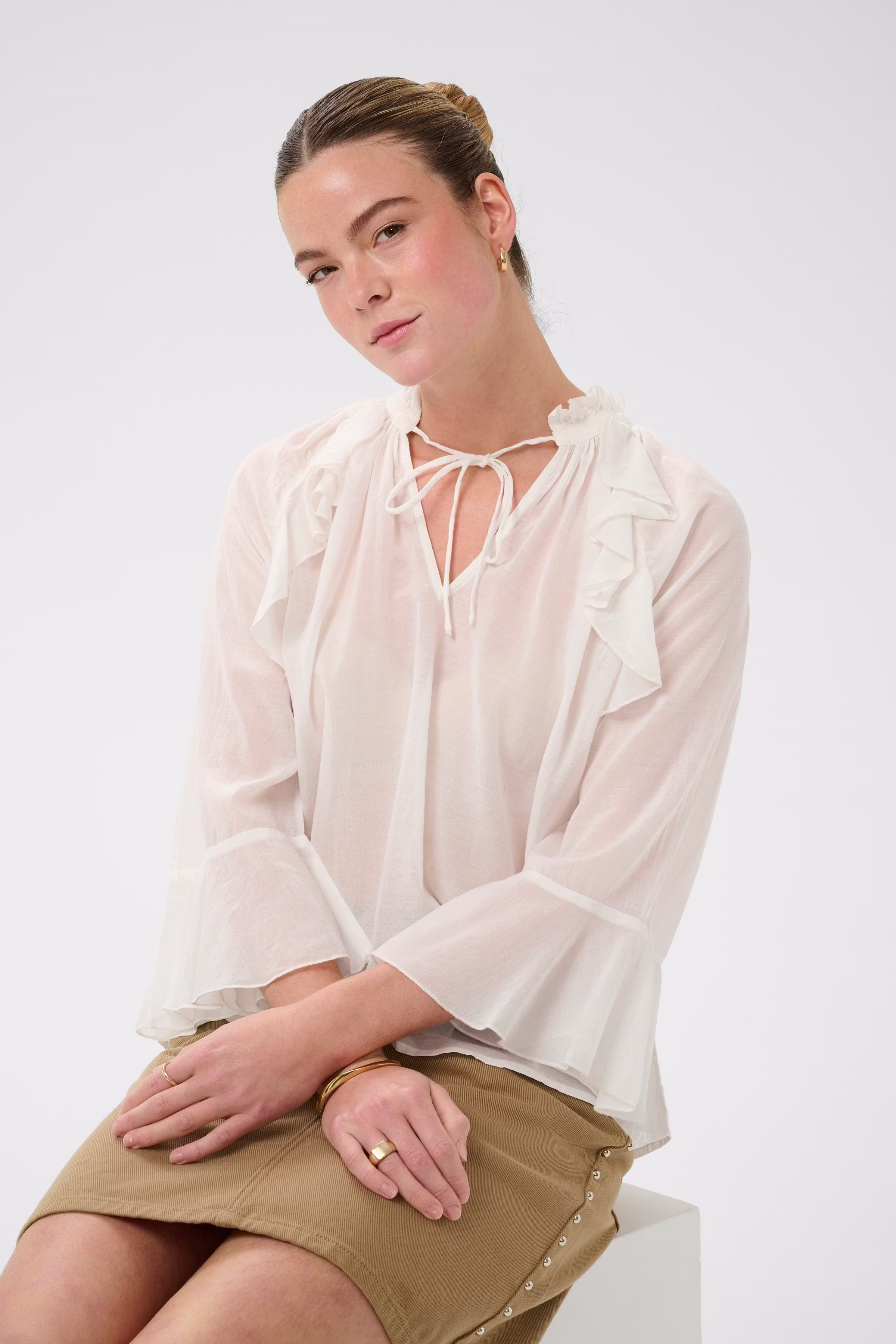KAflora Blouse LOOKBOOK DETAIL 10511480-110602