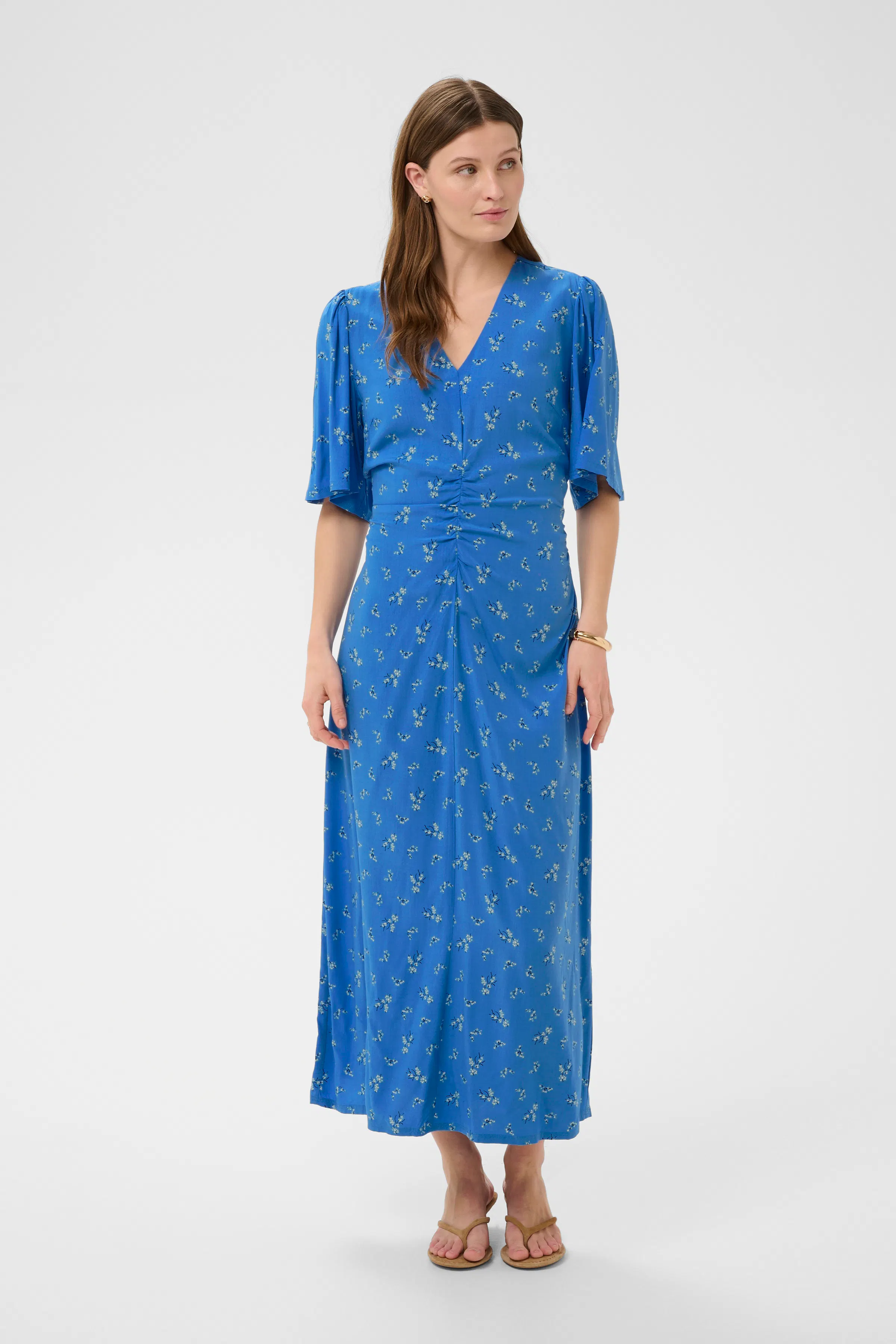 chinese dress ladies SAMPLE SALE Zaya Ruched Mini main image 1