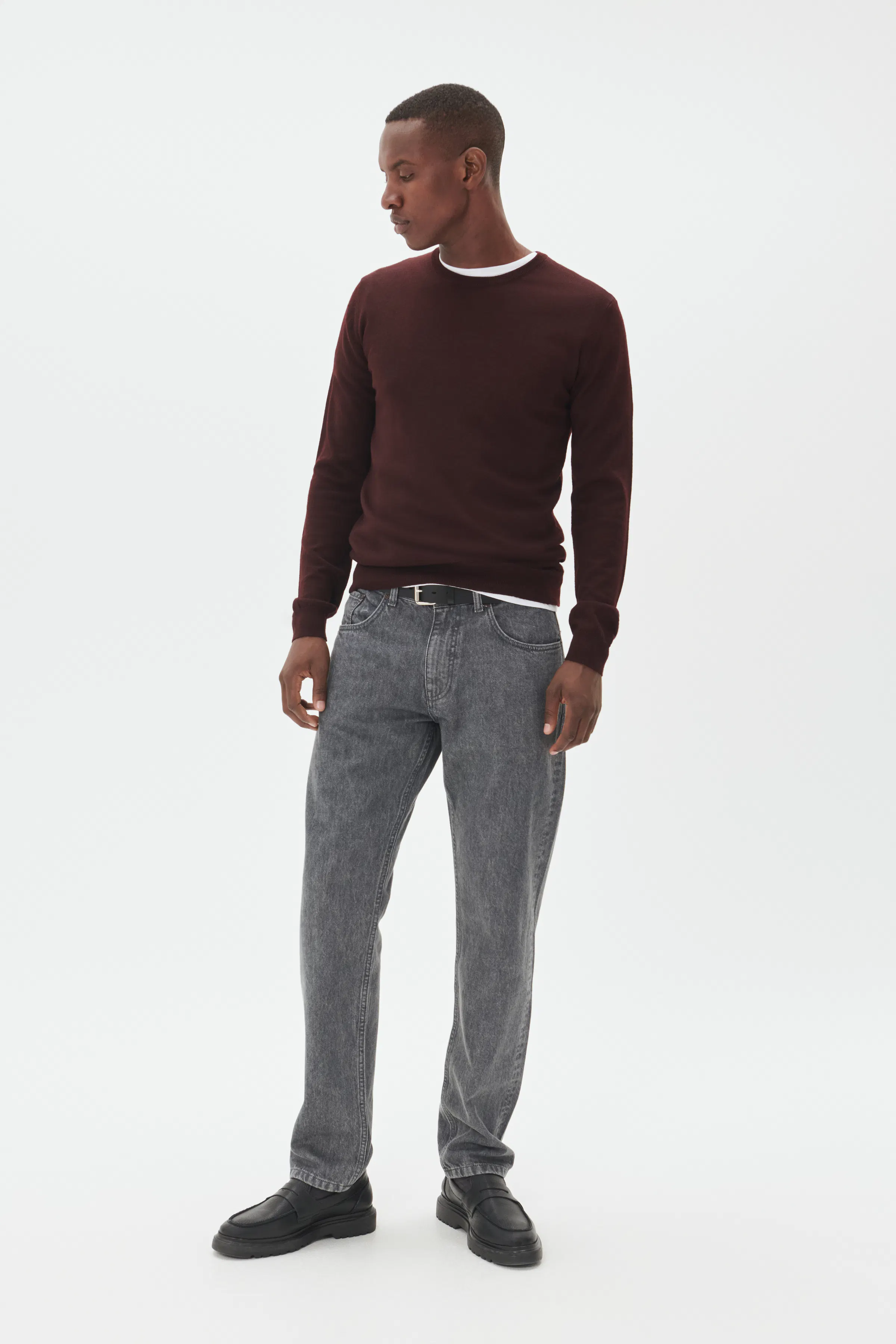 MAPetro Gerbreide Trui LOOKBOOK FRONT 30206499-191317