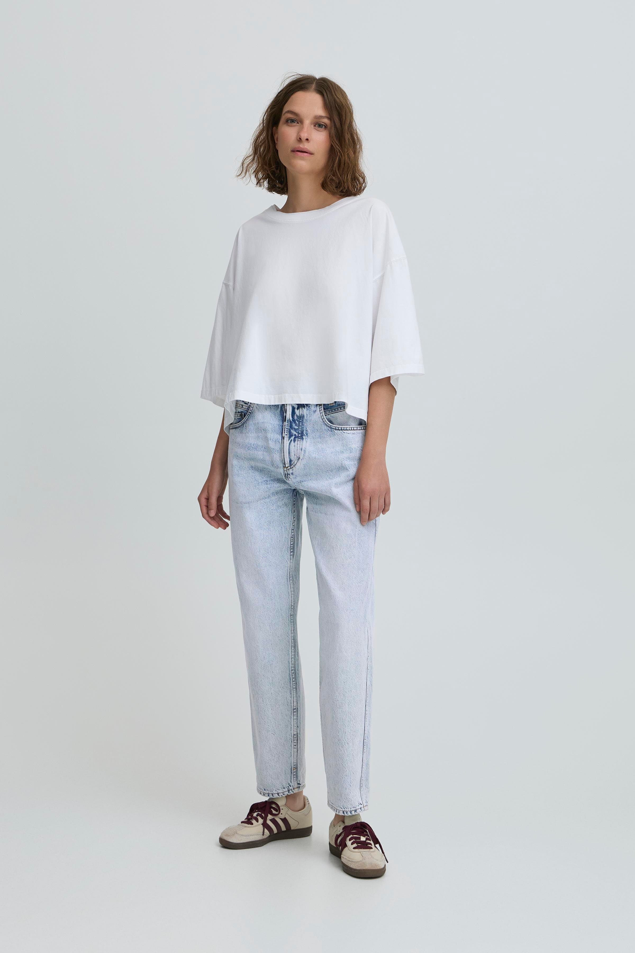 BAPAOLO Cropped Jeans LOOKBOOK FRONT 50405360-204625