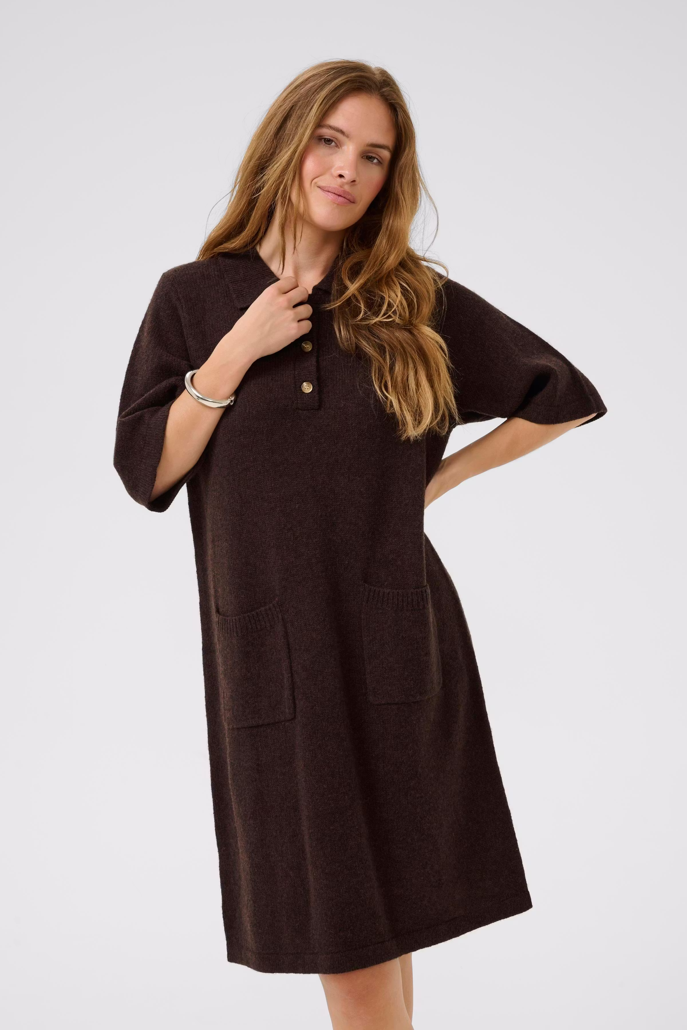 CUasima Strickkleid aus Wolle LOOKBOOK FRONT 50112446-1909151