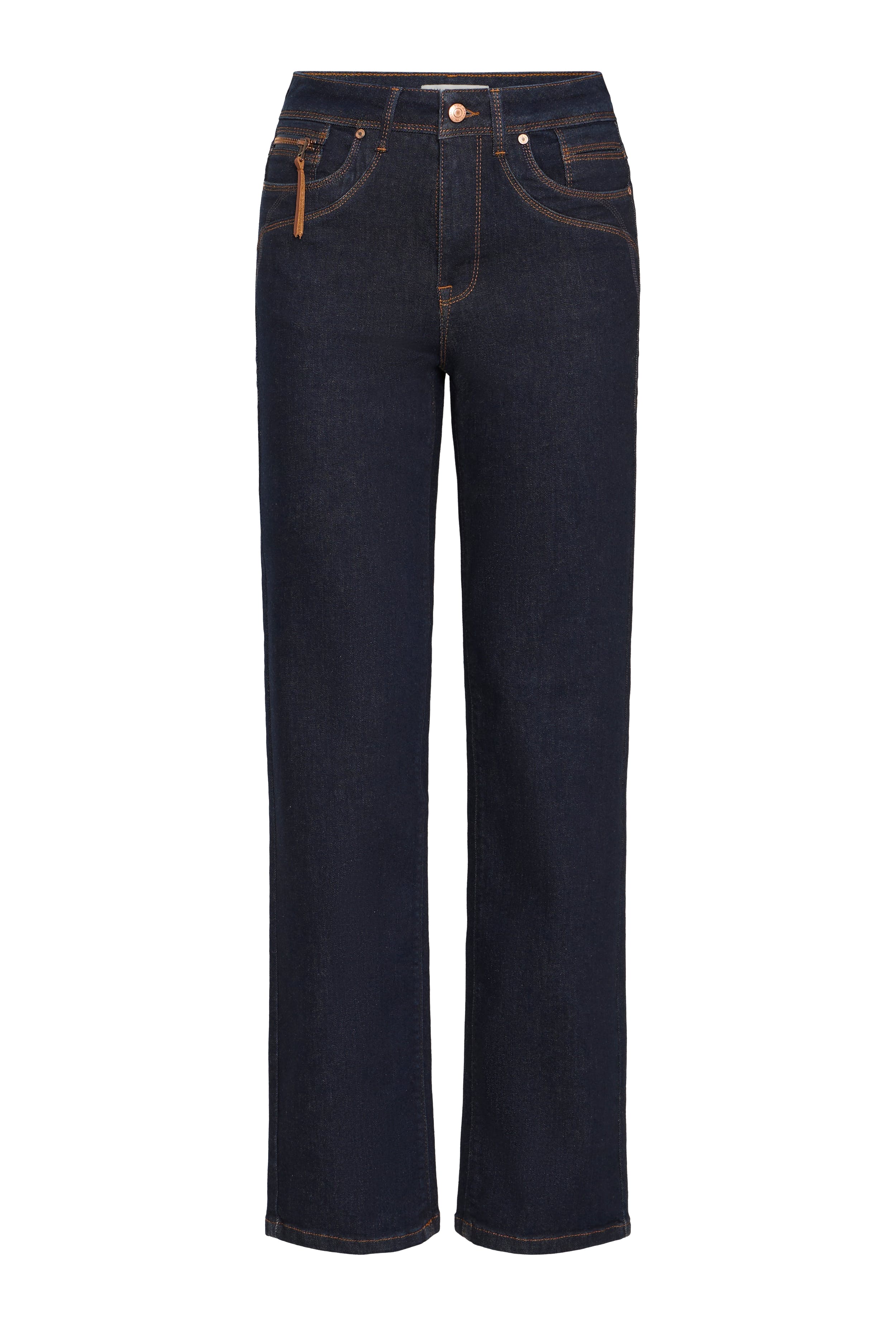 PZKAROLINA HW Jeans Straight PACK FRONT 50205580-202124