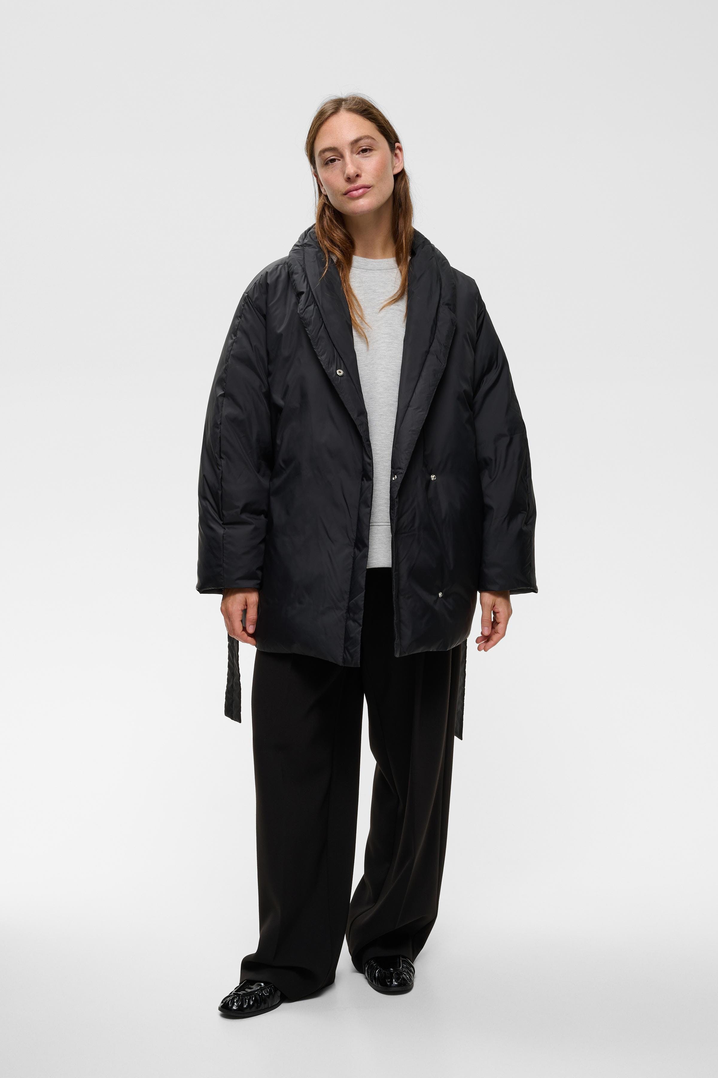 ZINNAHIW Steppjacke mit Gürtel LOOKBOOK FRONT 30112660-194008