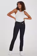 Pzkarolina Hw Jeans Straight Leg