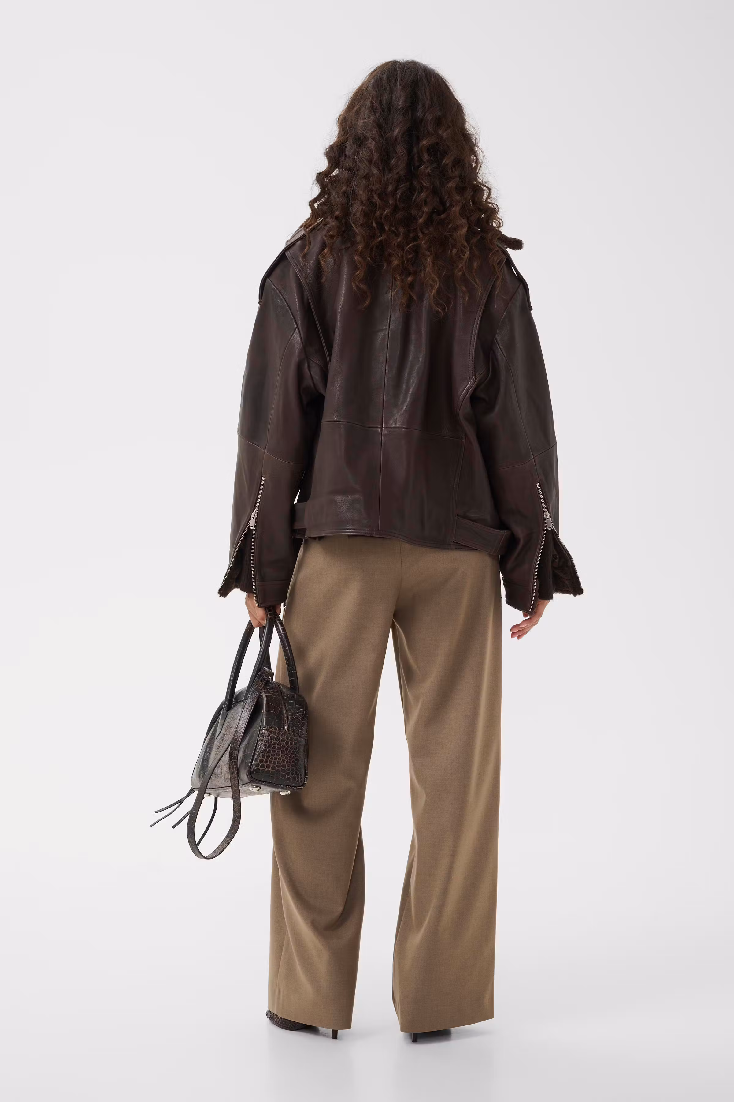 GZroja Lederjacke LOOKBOOK BACK 10911299-105870
