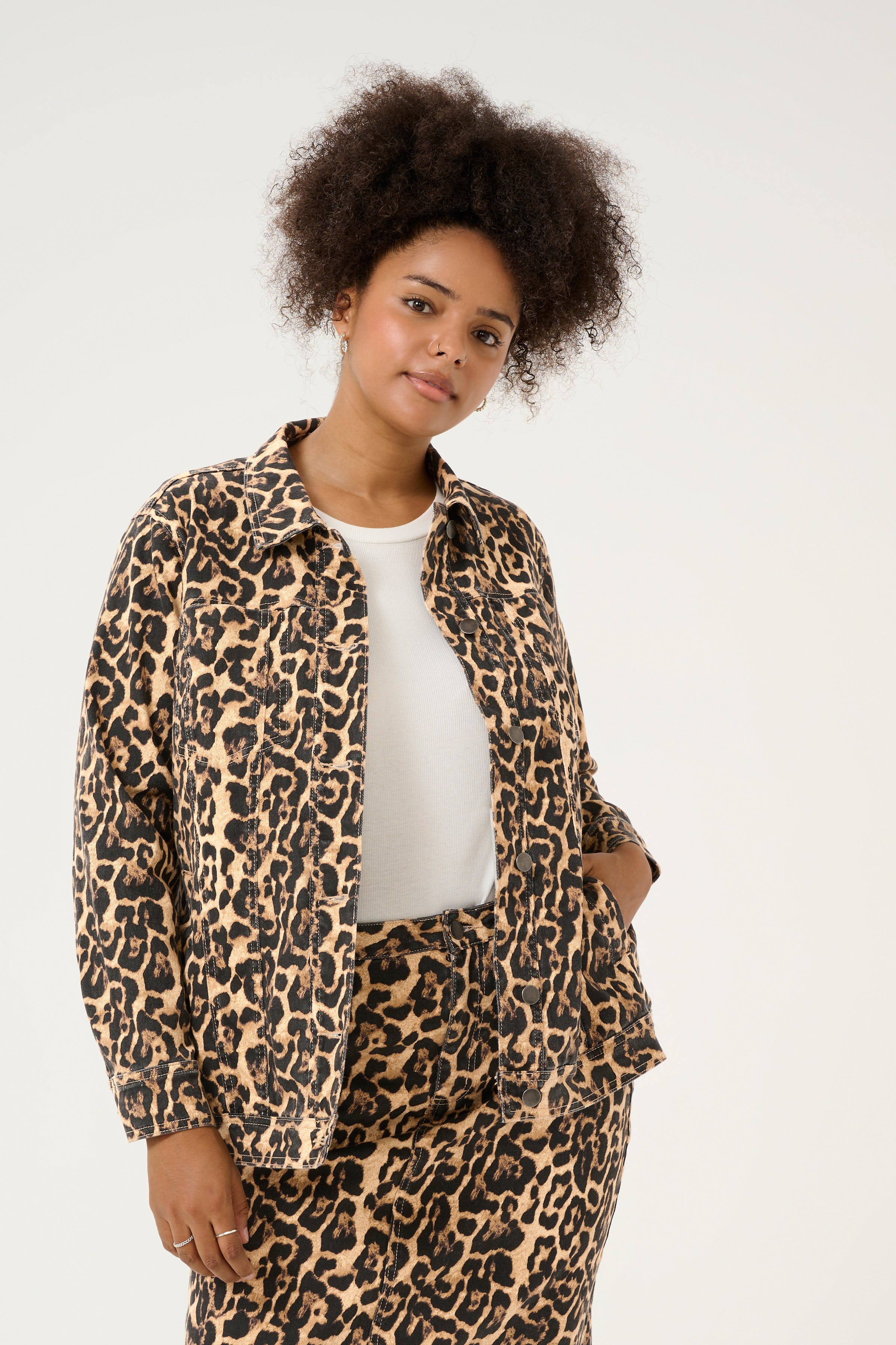 KCleonoma Leopard Jacket LOOKBOOK FRONT 10583077-107281