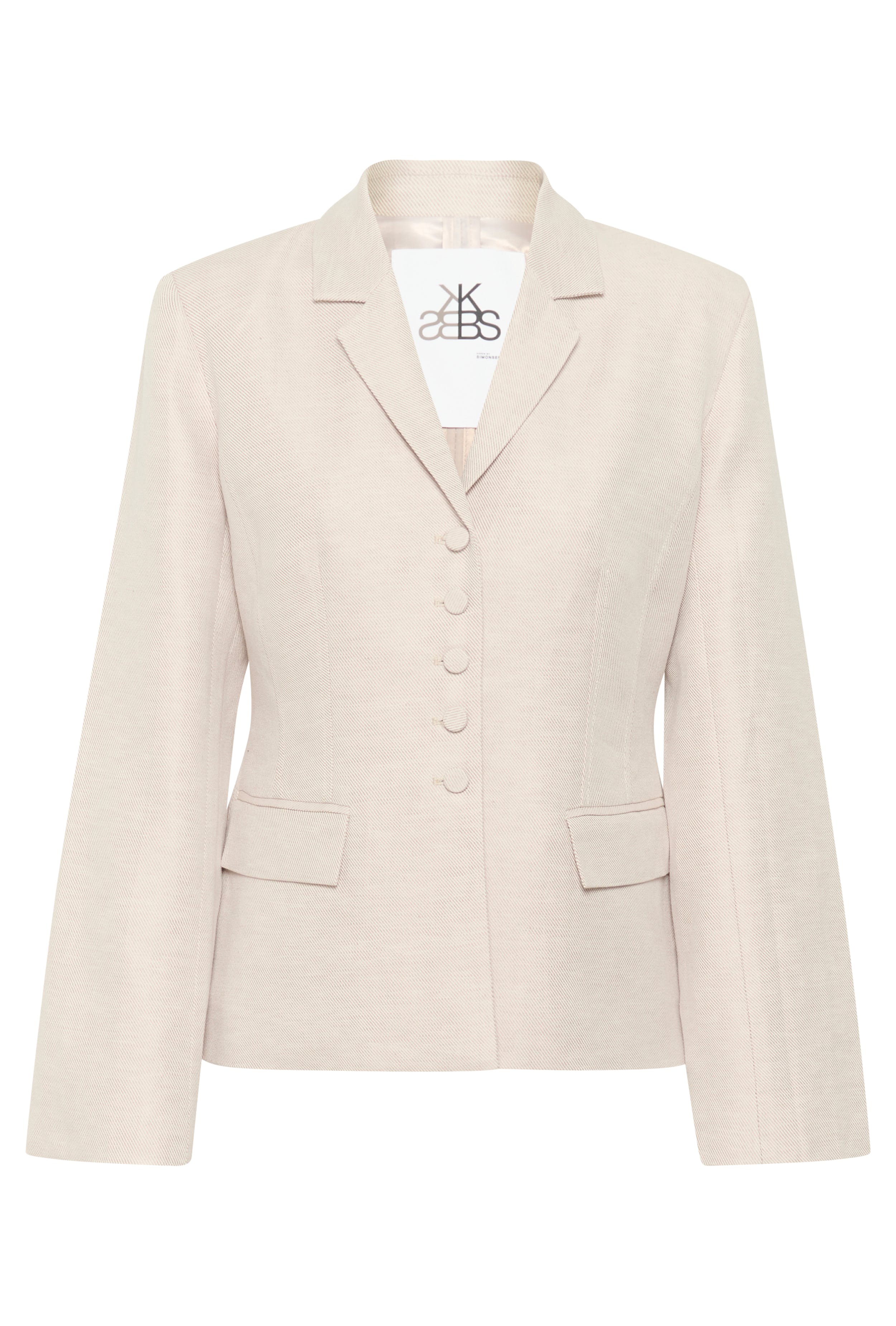 KBVia Blazer in linnenmix PACK FRONT 10105474-1613101