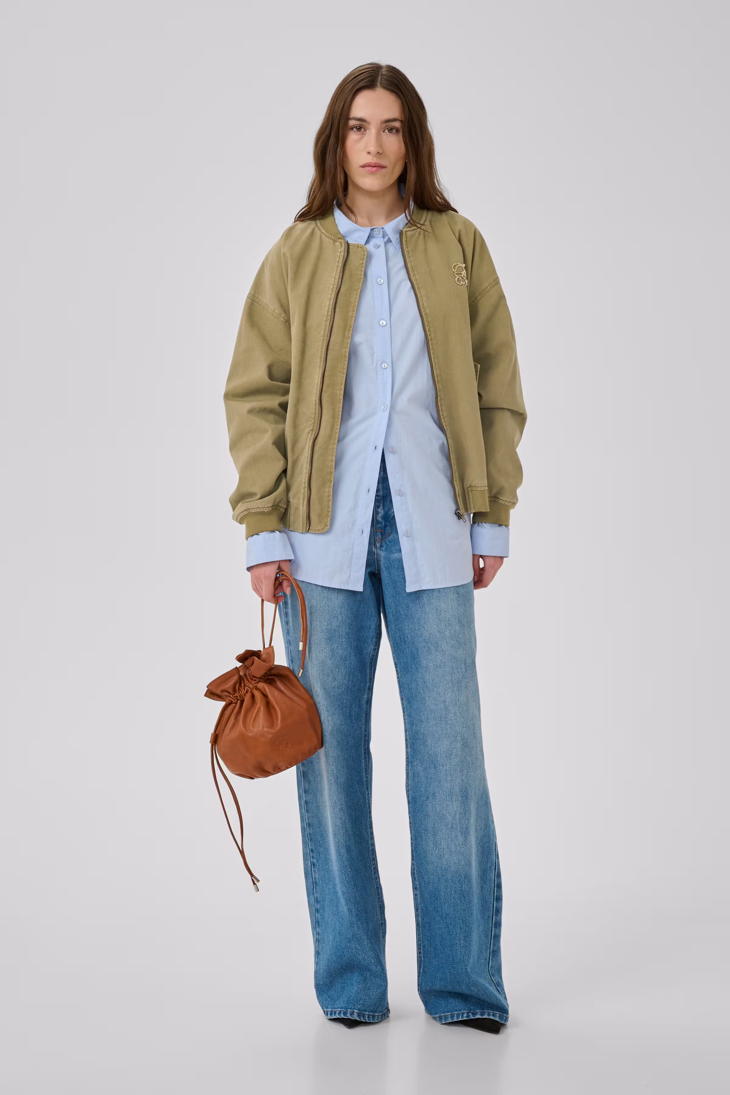 MWLisva Canva jakke LOOKBOOK FRONT 10705439-109138