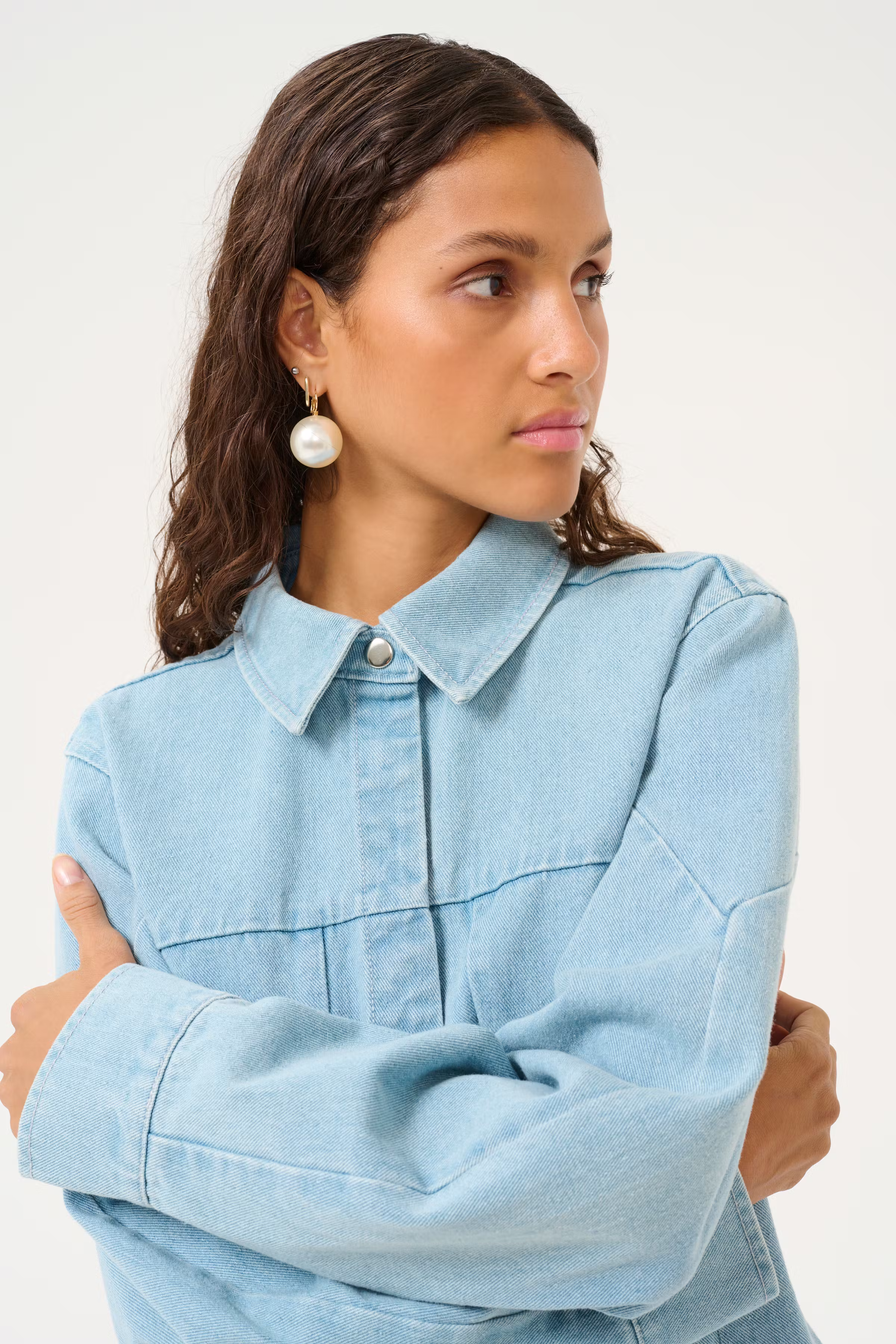 KBVipper Denimskjorte LOOKBOOK DETAIL 10105478-100129