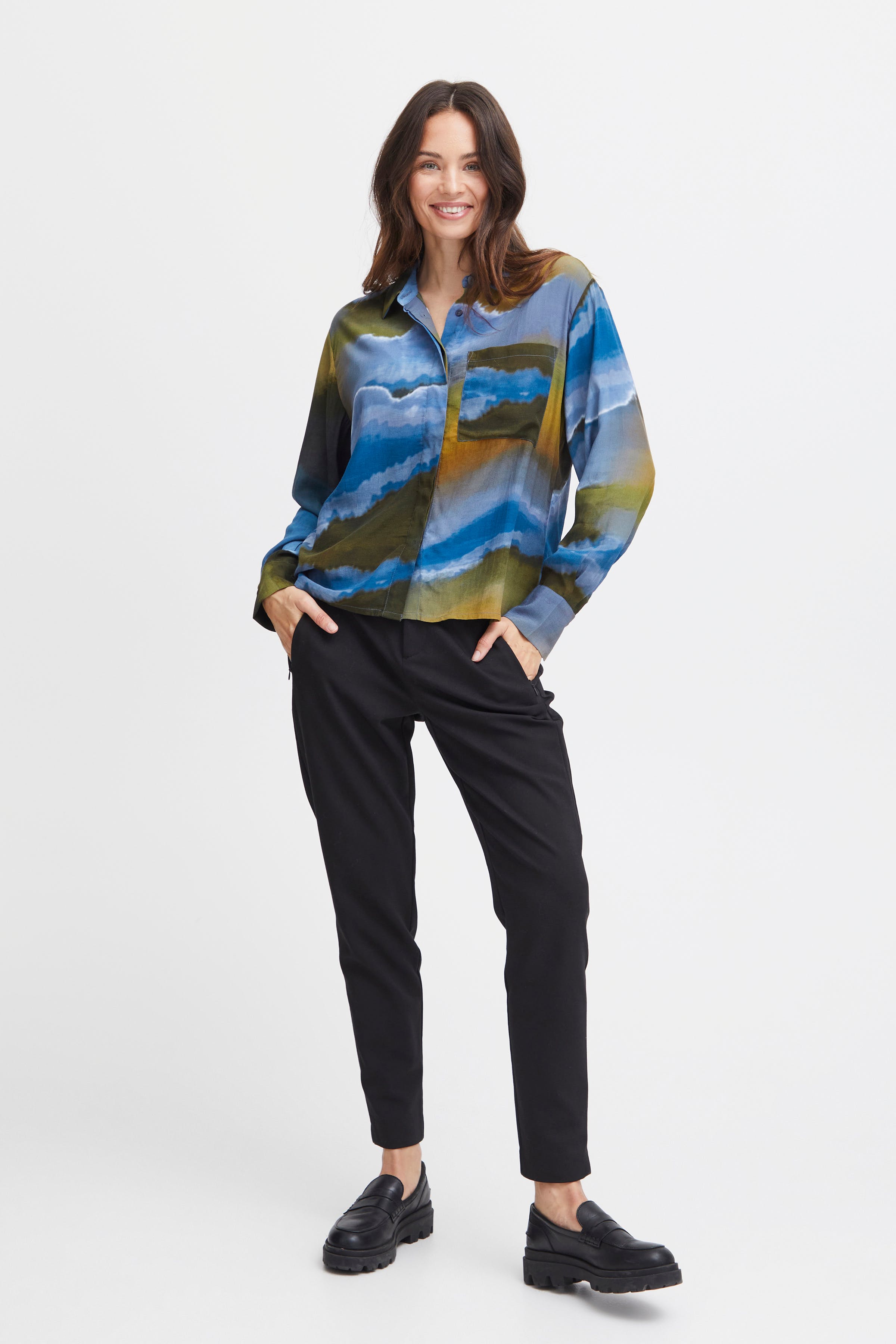 FRREBEKKA Overhemd LOOKBOOK FRONT 20613536-202396