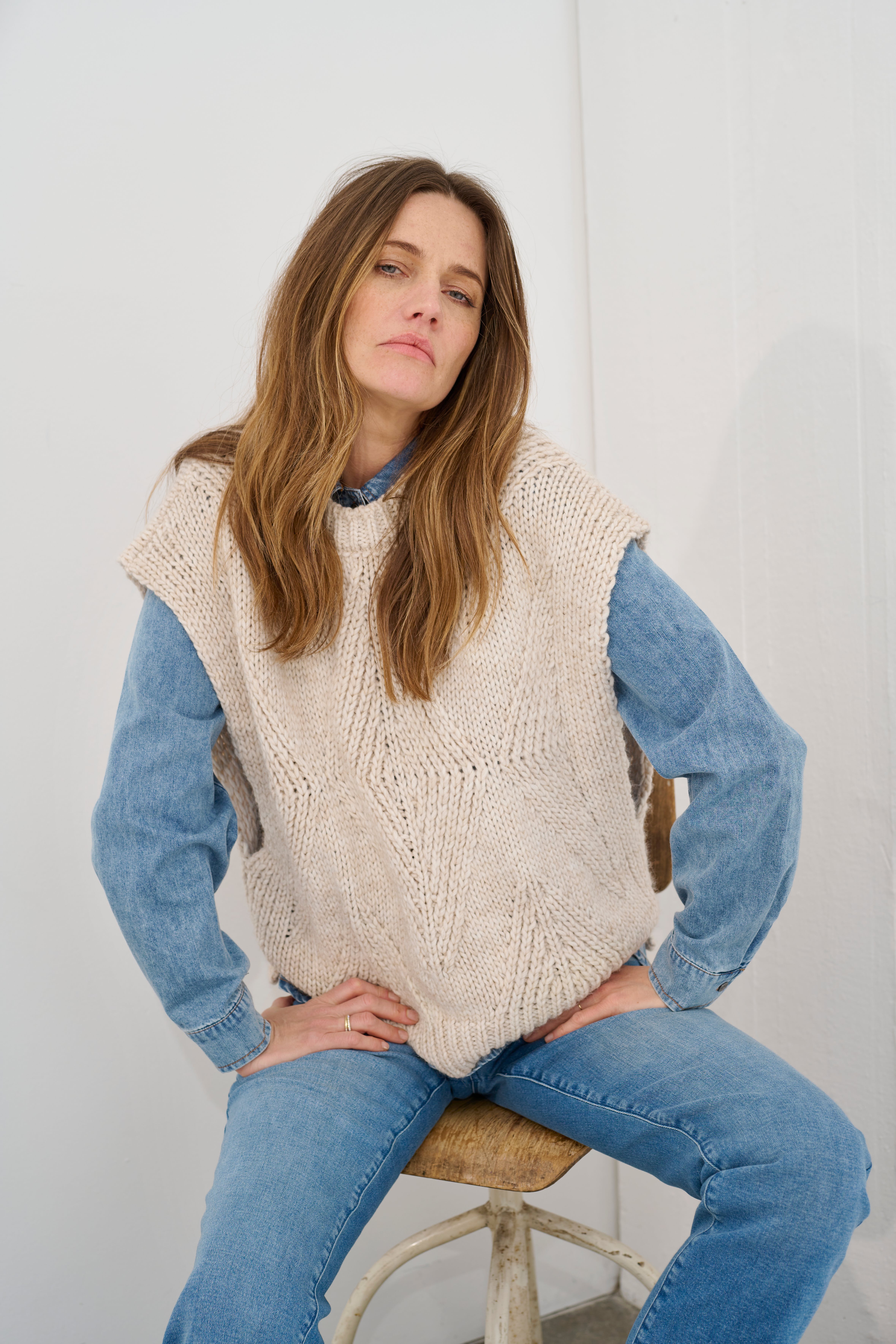 PZJEMMA Strikpullover LOCATION NONE 50208831-1613051