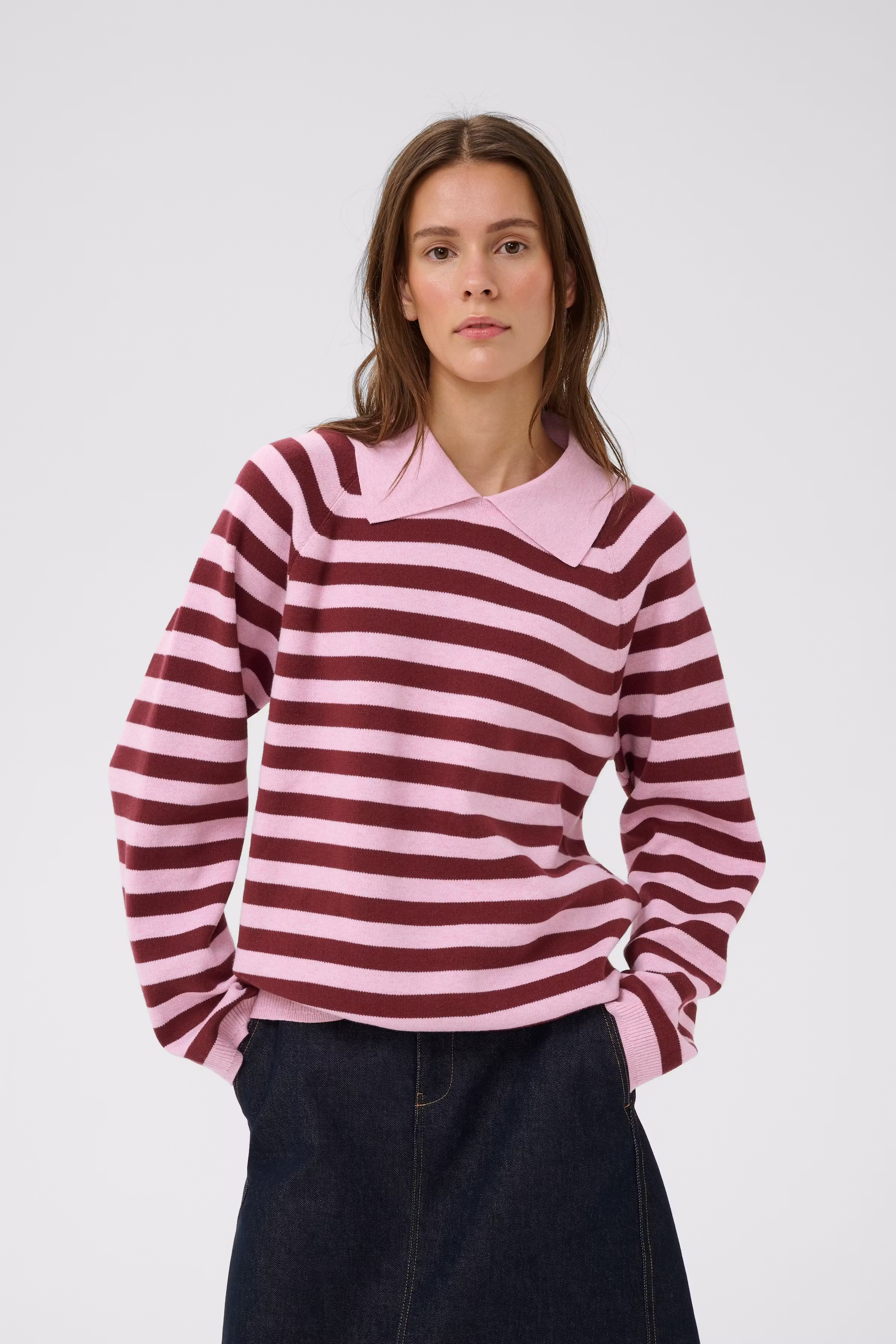 MADIEIW Polo Pullover LOOKBOOK FRONT 30112397-900006894