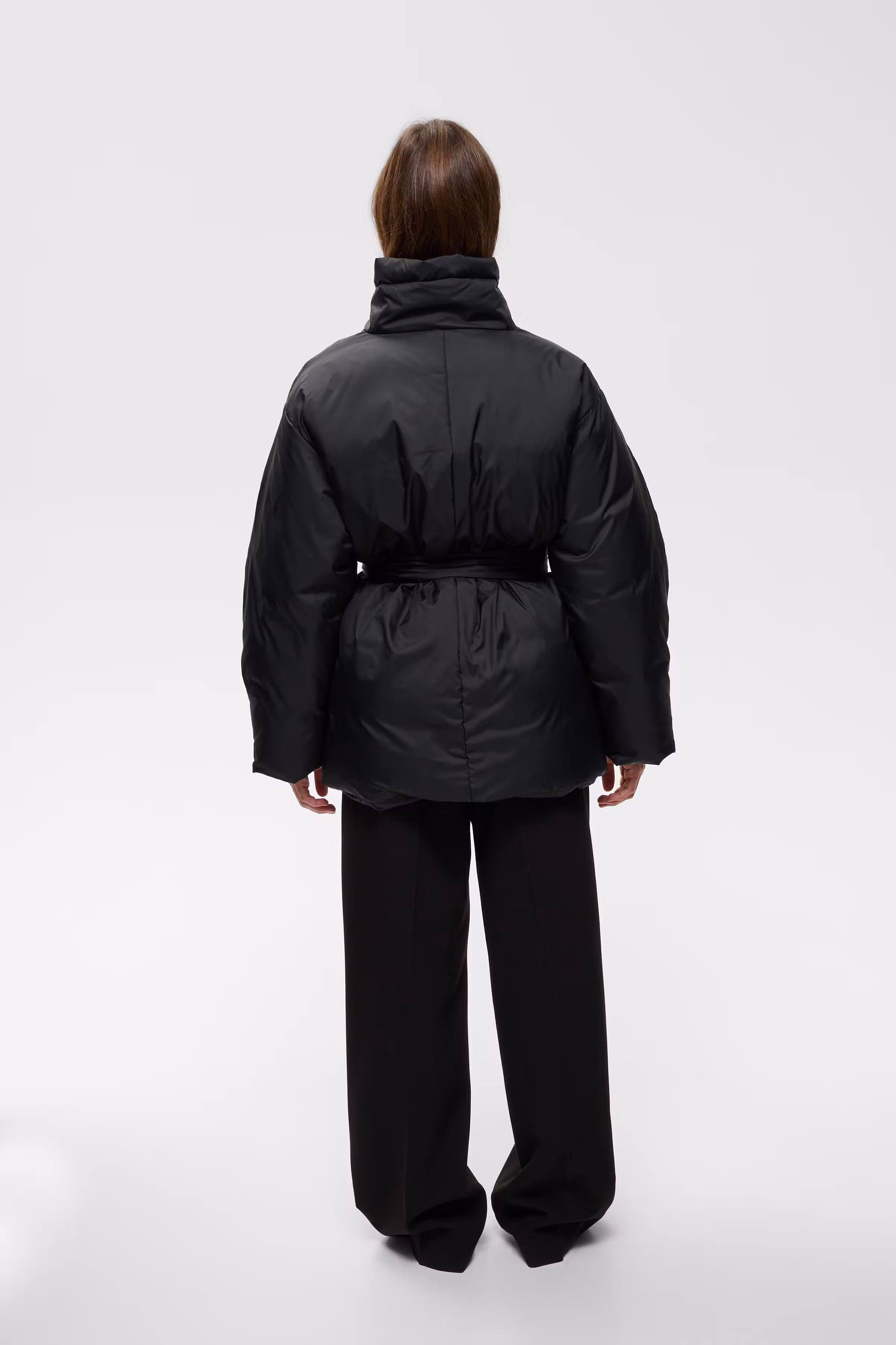 ZINNAHIW Steppjacke mit Gürtel LOOKBOOK BACK 30112660-194008