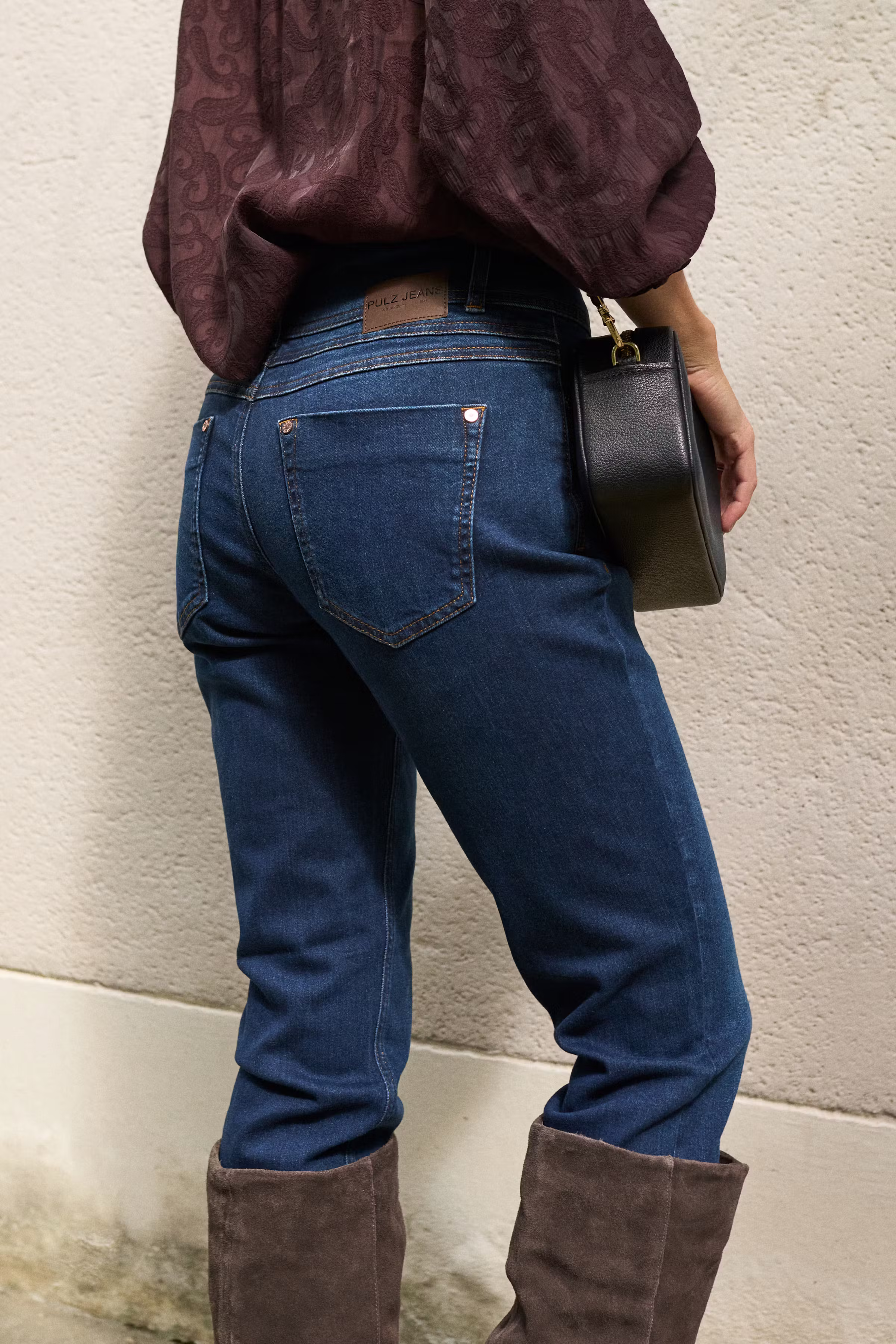 PZSUZY HW Curved Jeans Skinny LOCATION NONE 50205549-200002