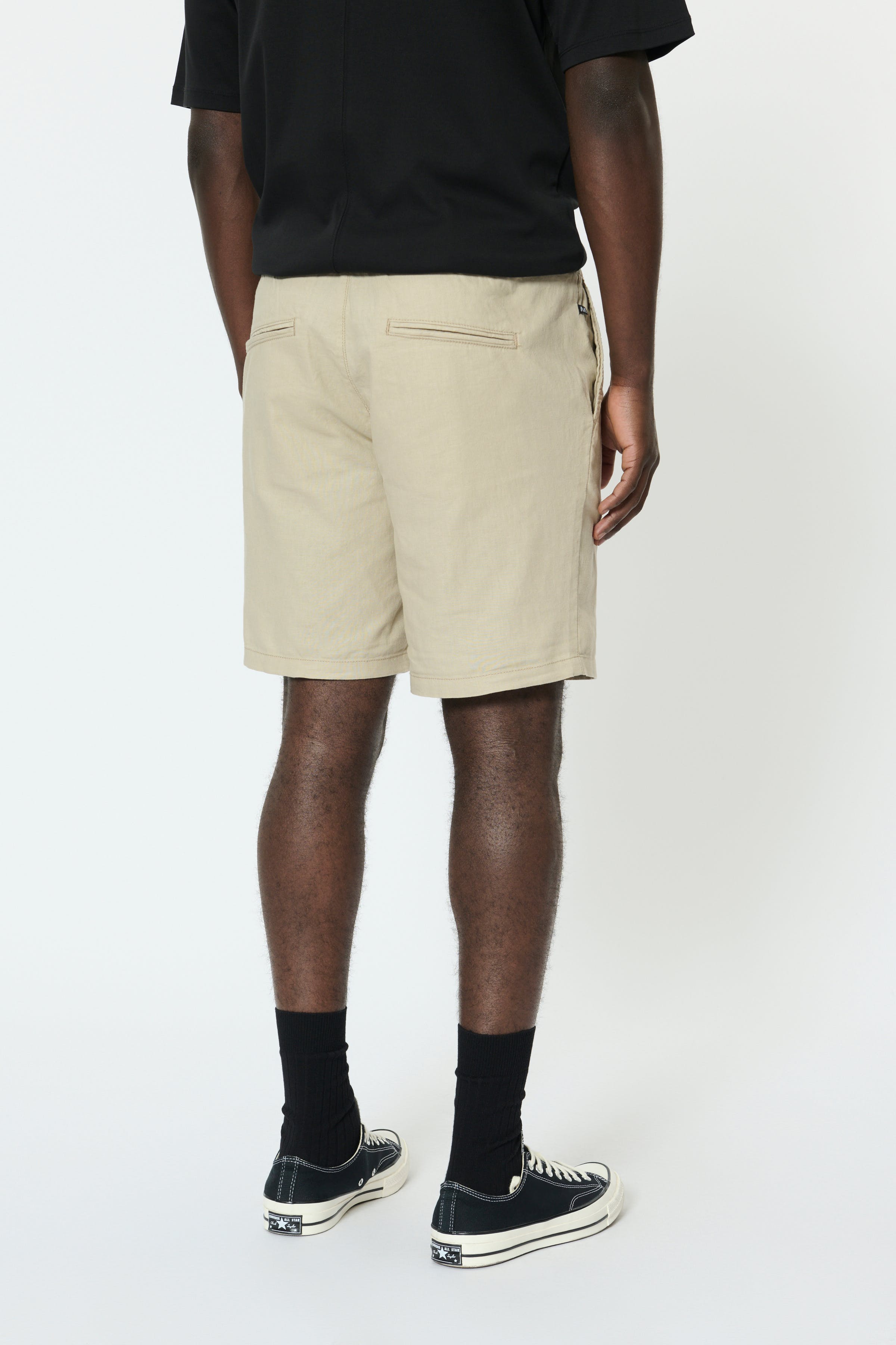 MAbarton linen shorts LOOKBOOK BACK 30206032-161105