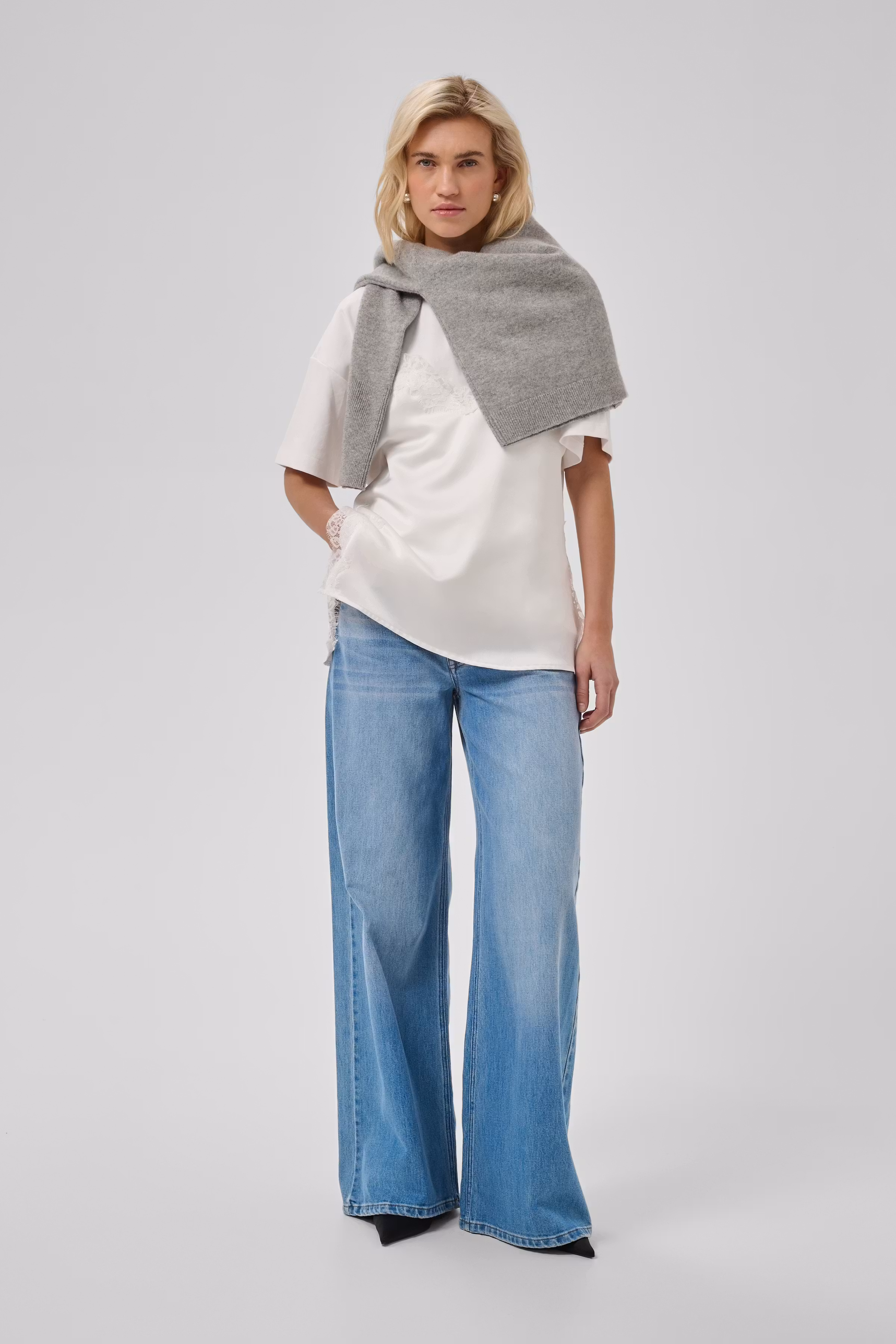 MWNida Wide leg jeans LOOKBOOK FRONT 10705634-100047