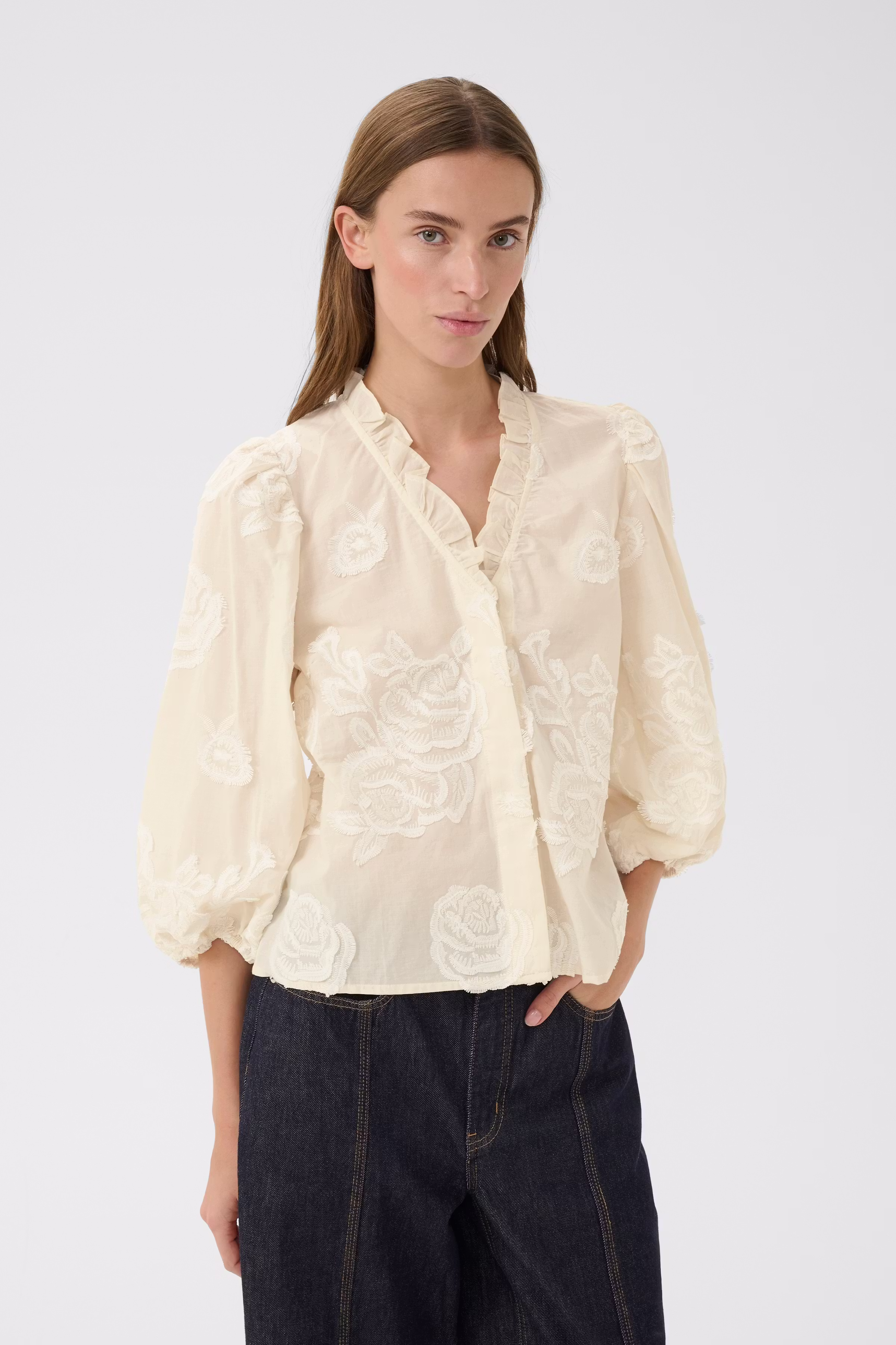 KBErmine Blouse LOOKBOOK FRONT 10105885-110103