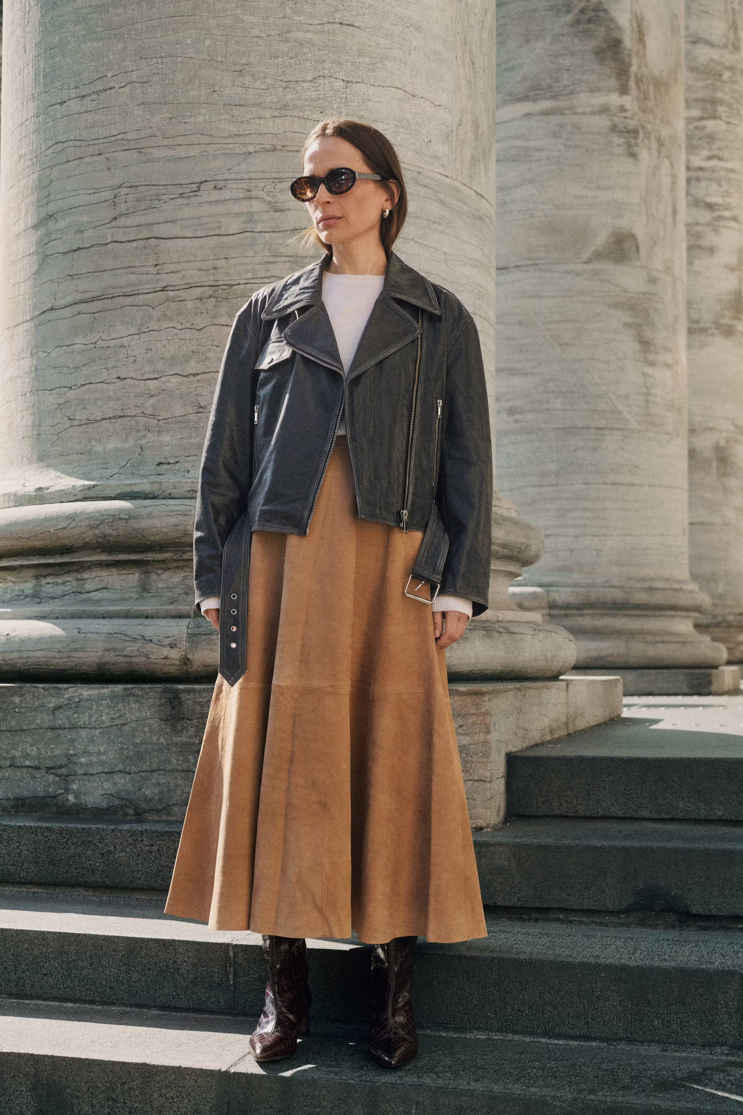 SLPanima Leren jas LOCATION NONE 30408829-190000