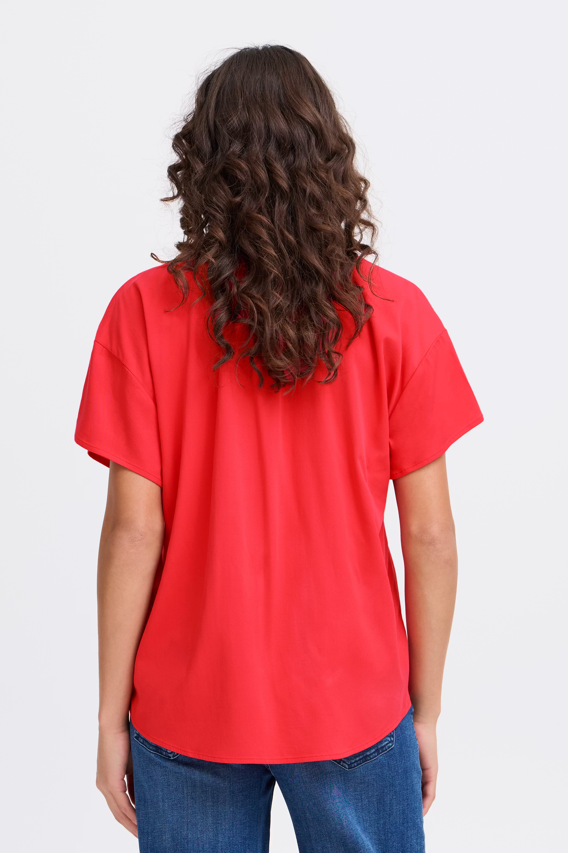 FRJUSTINA BL 1 Kortærmet bluse LOOKBOOK BACK 20615311-171654