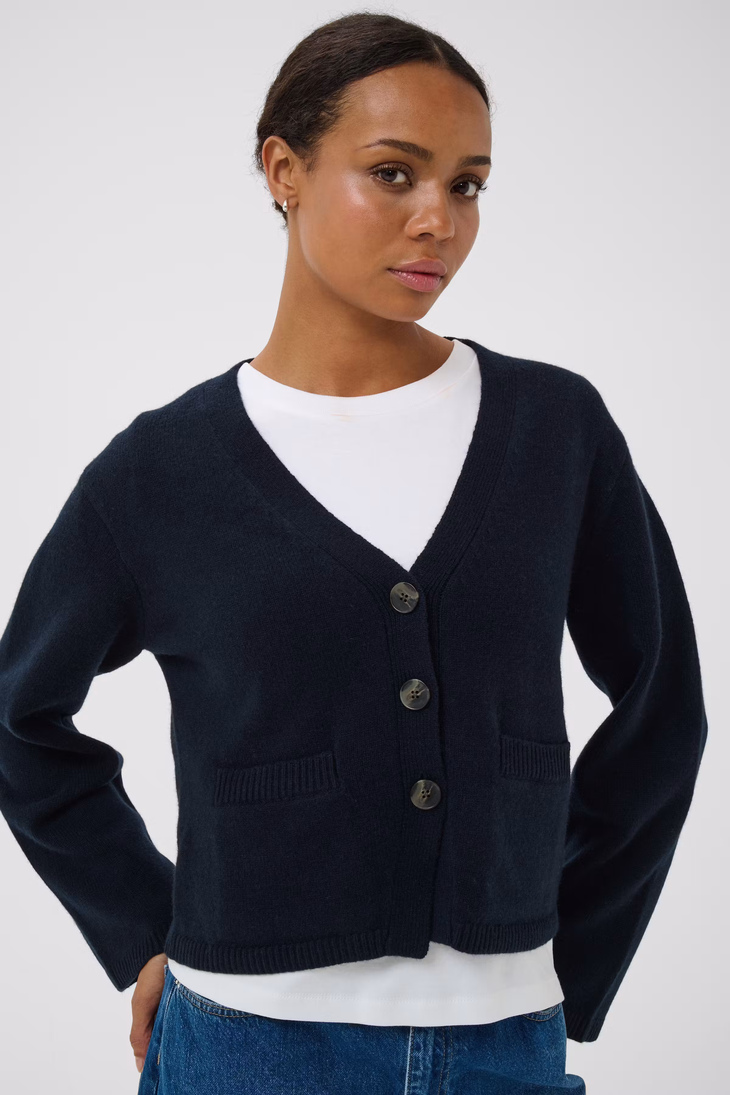 SvevaPW Cardigan LOOKBOOK DETAIL 30310051-194013