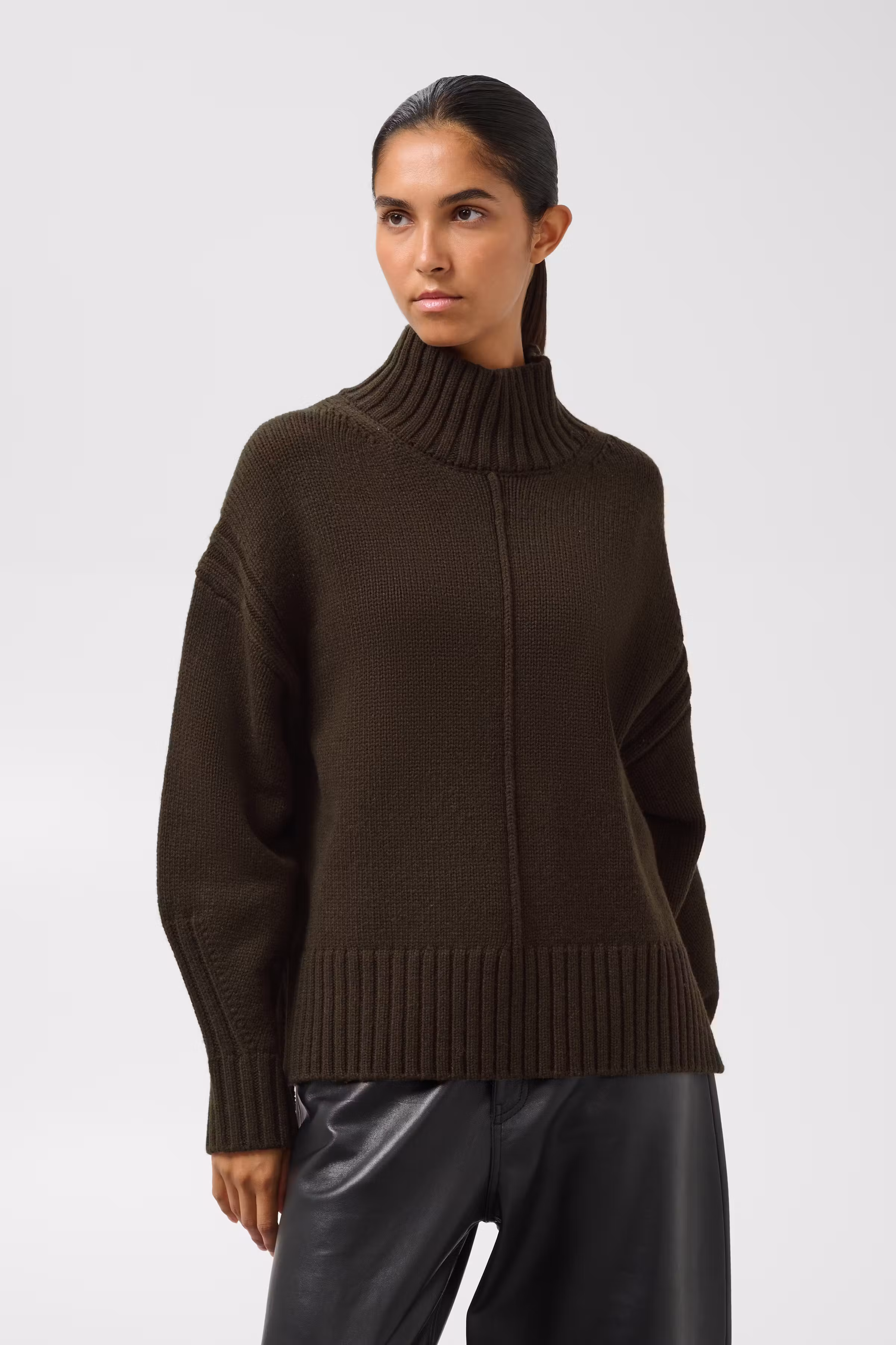 SLMoline Pullover 100% uld LOOKBOOK FRONT 30409432-190912